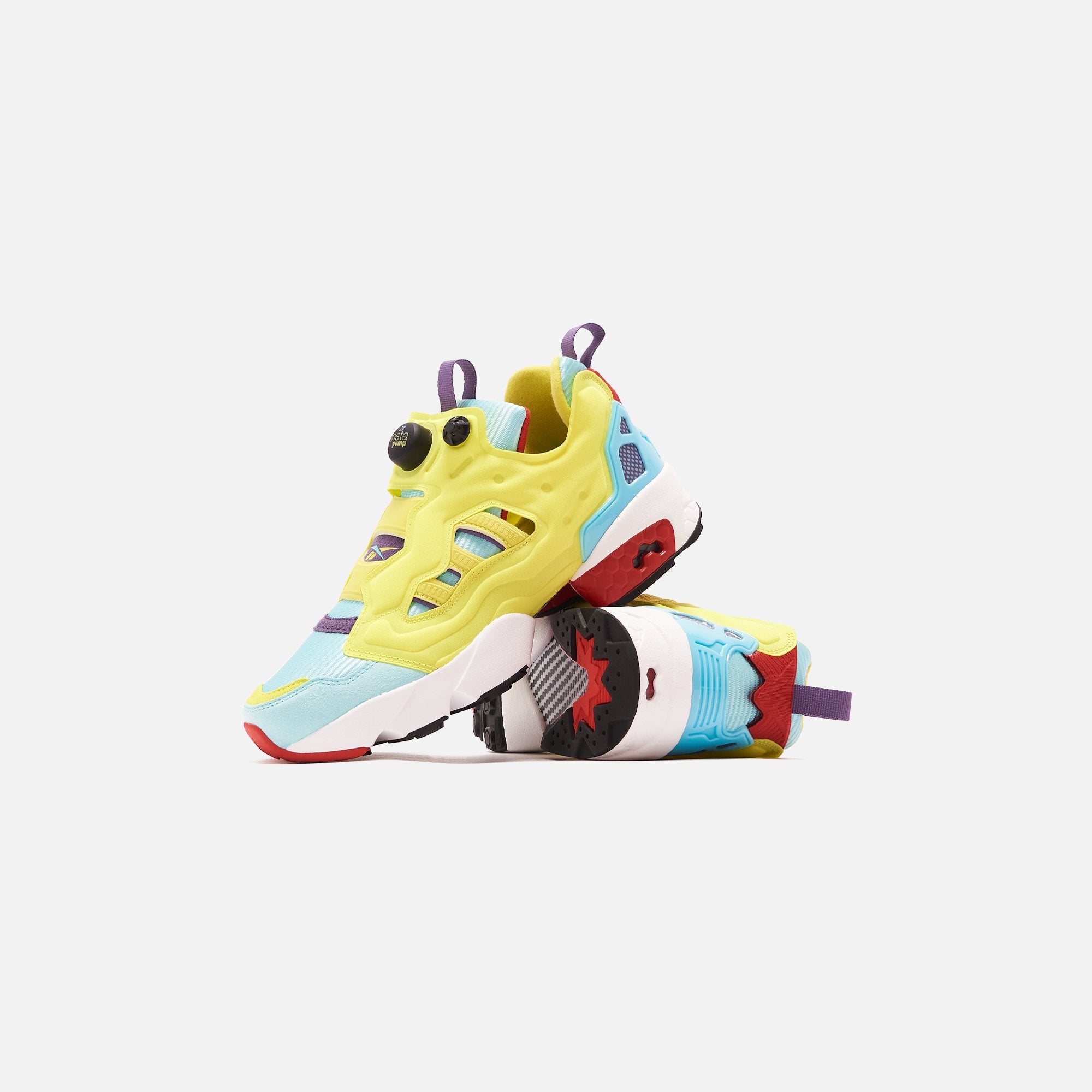 adidas x Reebok ZX Fury - Black / Hyper Green / Red – Kith