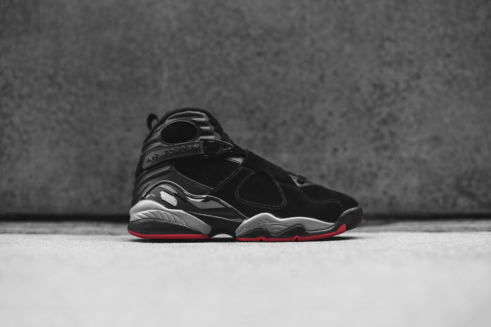 Nike Air Jordan 8 Retro - Black / Red / Grey – Kith