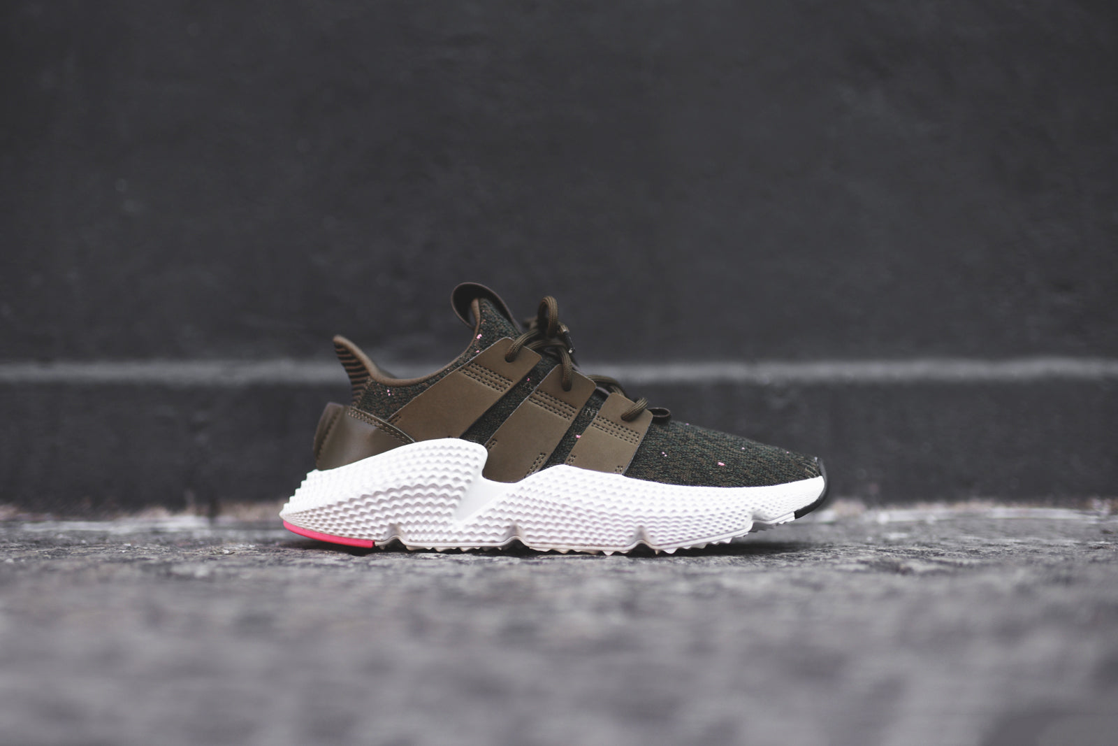 Adidas Olive and Black Prophere Sneakers Adidas Prophere Trace Olive Men main image 2