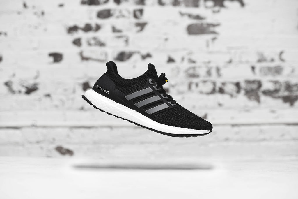 Adidas ultra boost sale ltd black and white