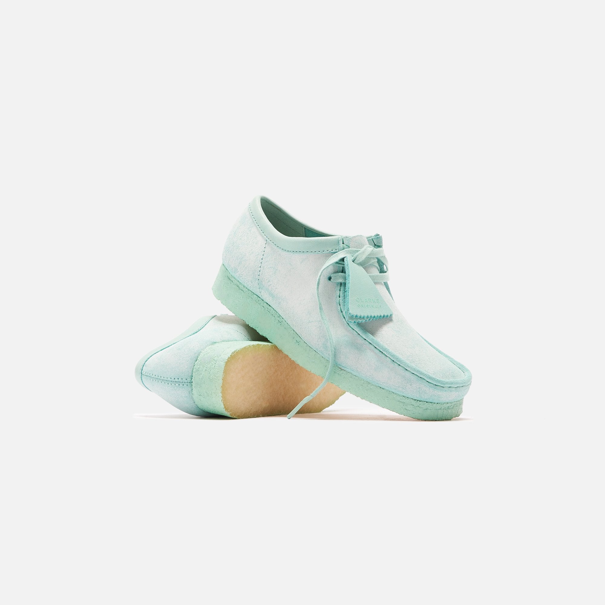 Clarks Wallabee - Mint Chalky – Kith