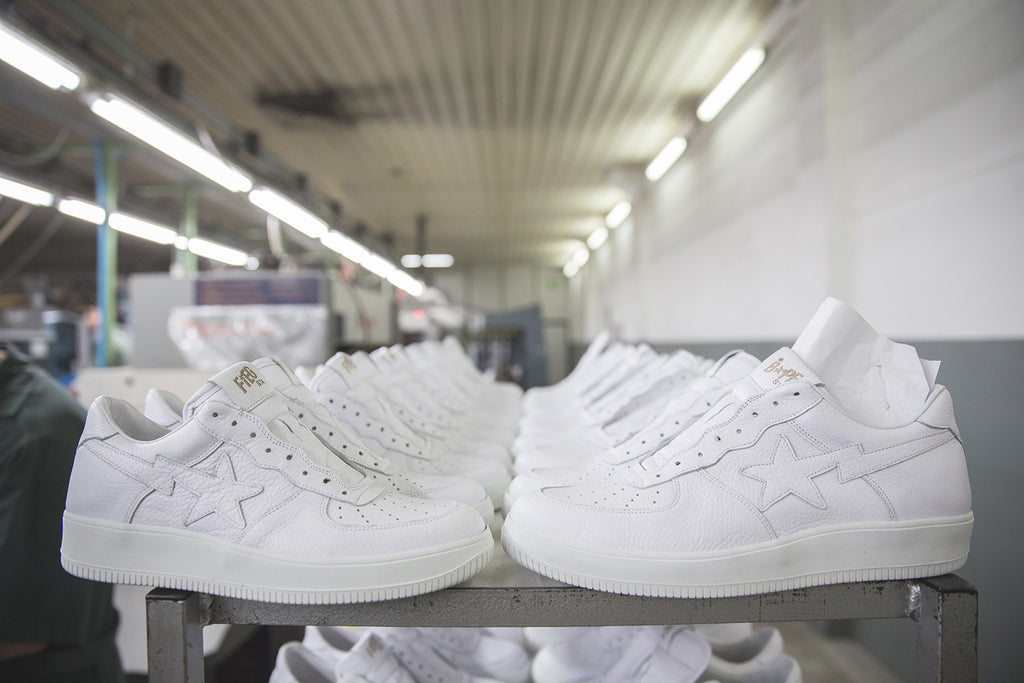 The Making of the Ronnie Fieg x A Bathing Ape Bapesta – Kith