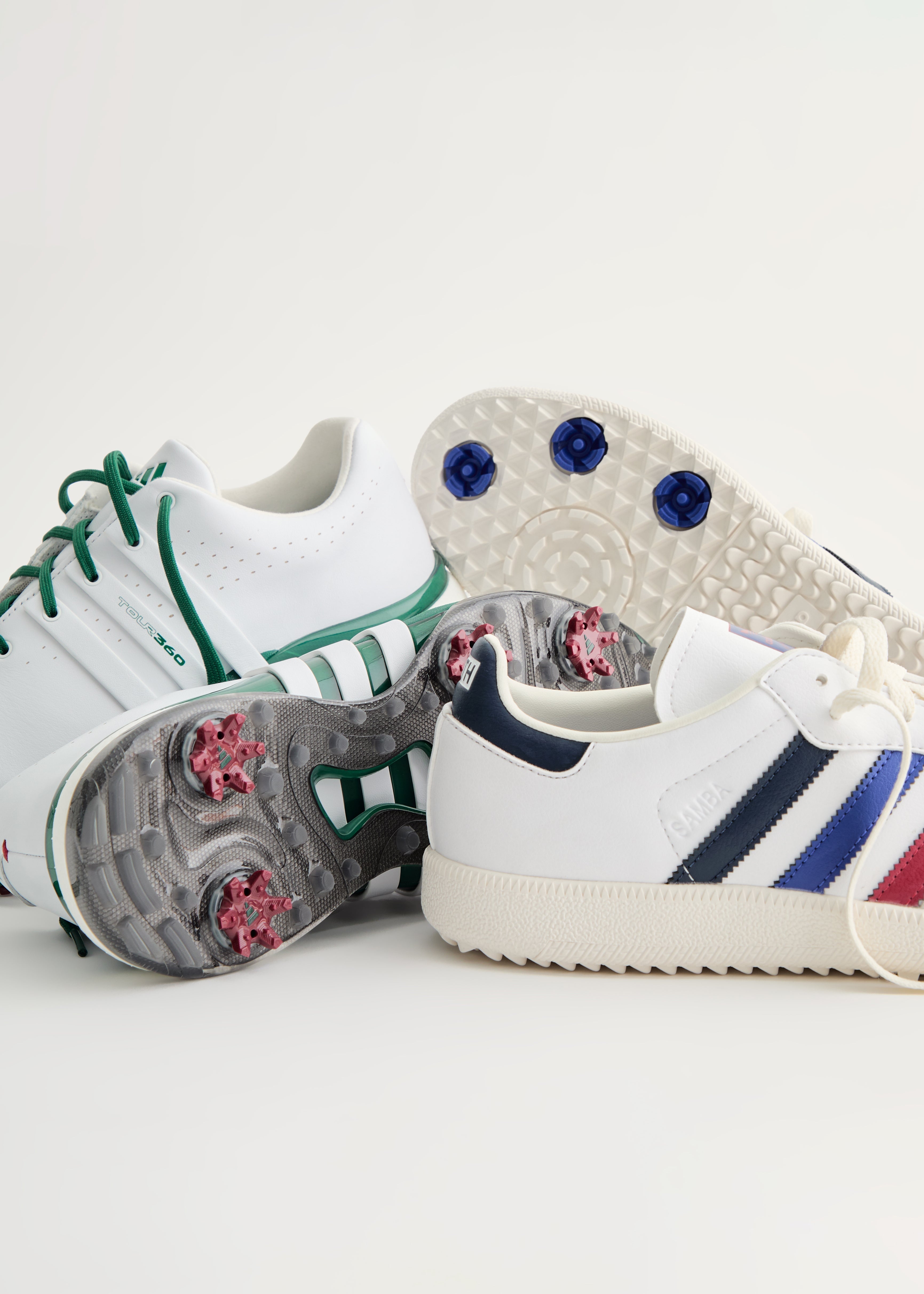 adidas SAMBA × KITHゴルフシューズ Adidas x Kith Samba Golf Shoe - Chub Inducing | MULLIE Golf