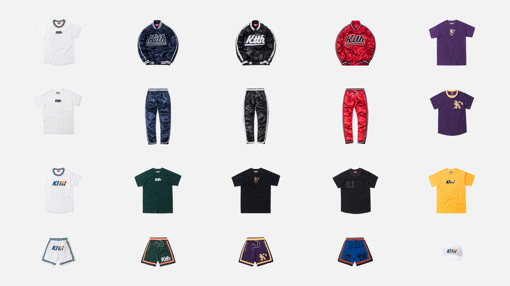 KITH x Mitchell & Ness Collection, Drops