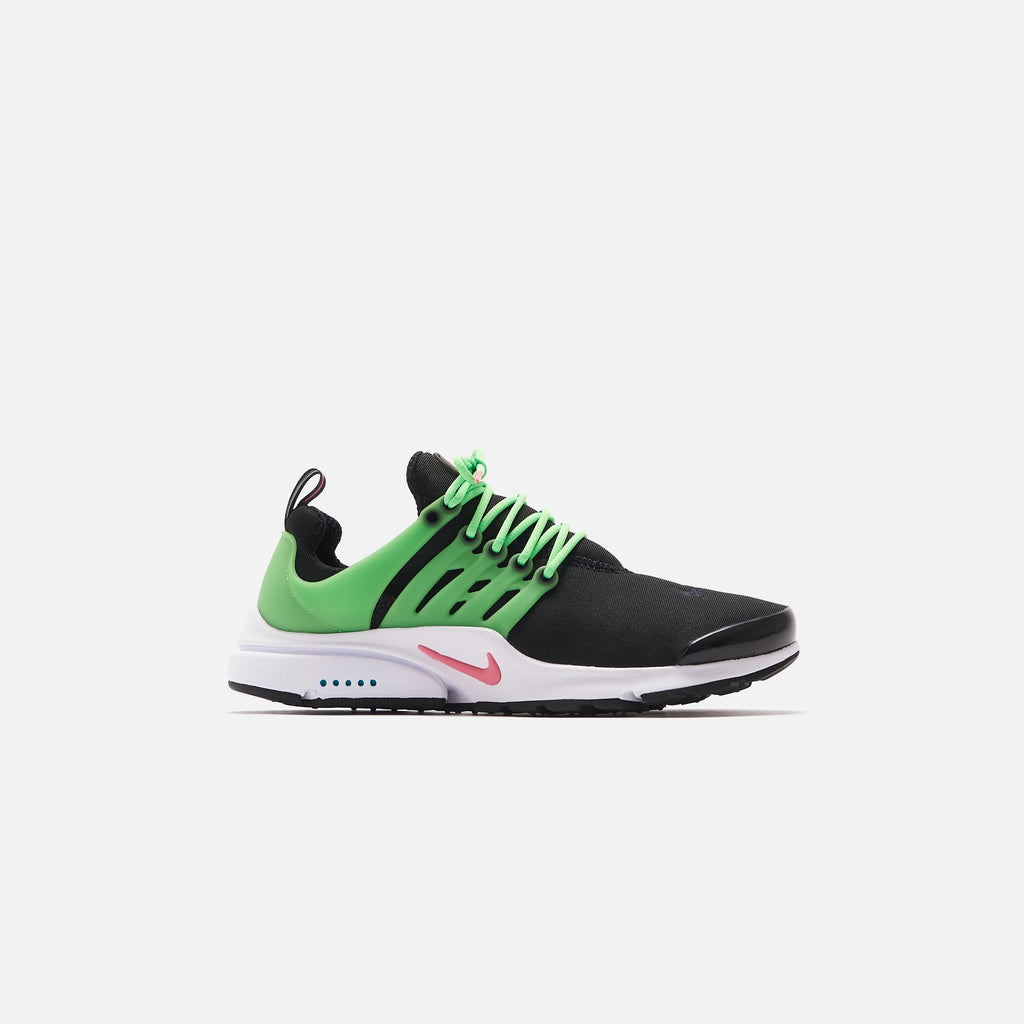 Nike presto green and black best sale