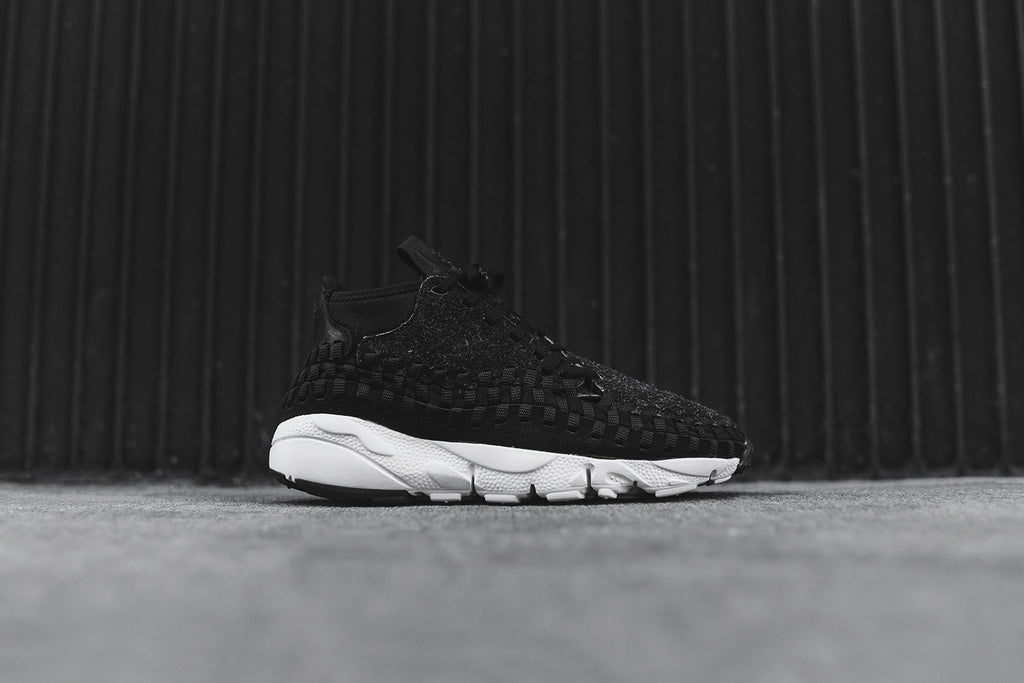 Nike air footscape woven top chukka black