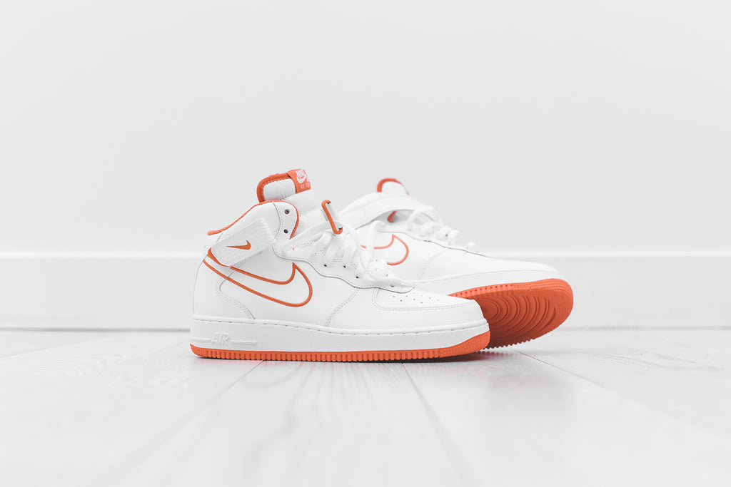Air force sale white orange