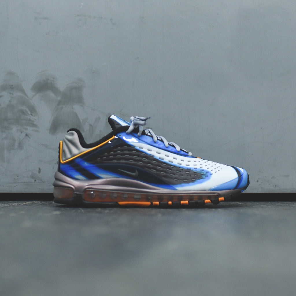 Nike Air Max Deluxe Photo Blue Wolf Grey Orange Peel Kith