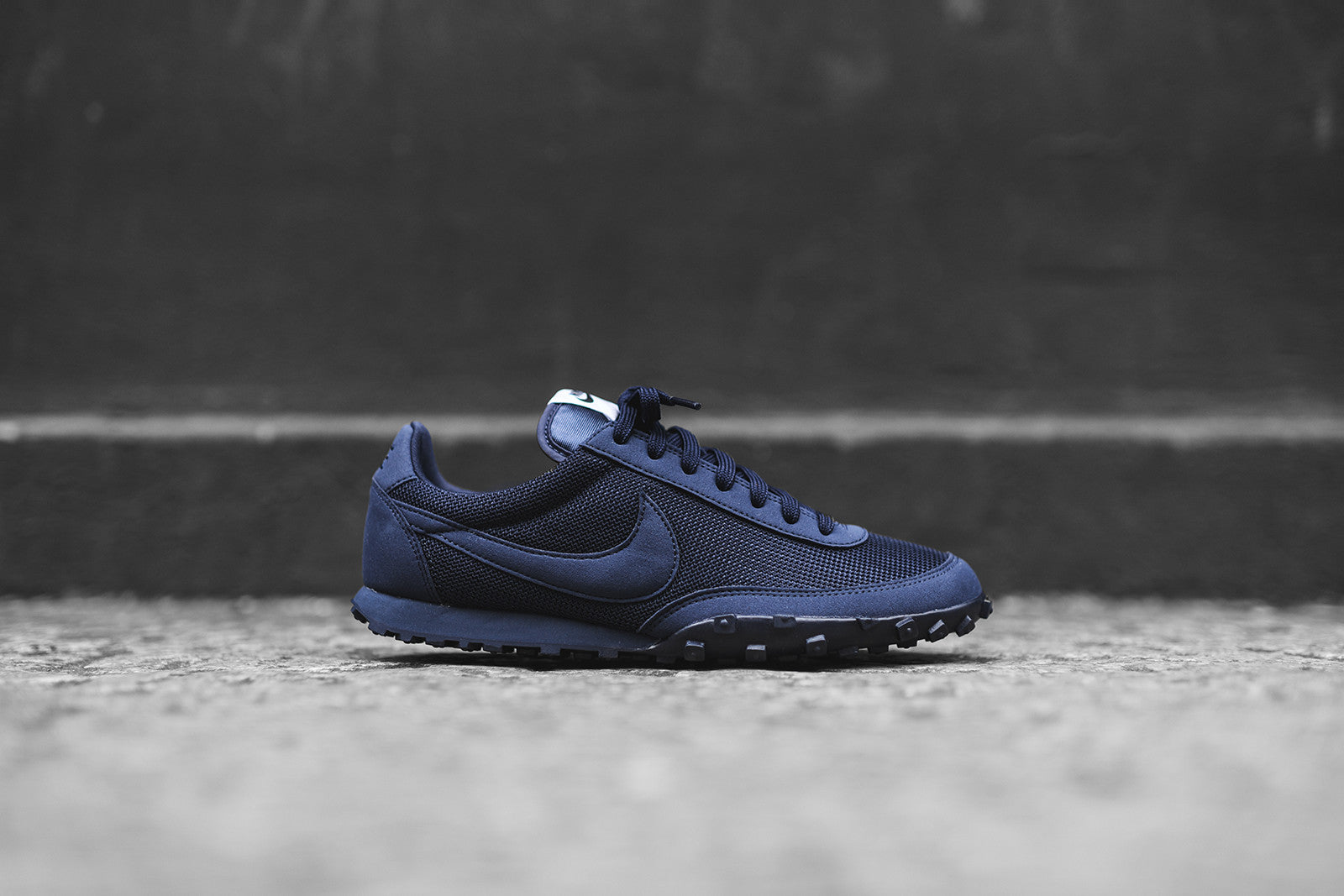 nike waffle racer navy blue