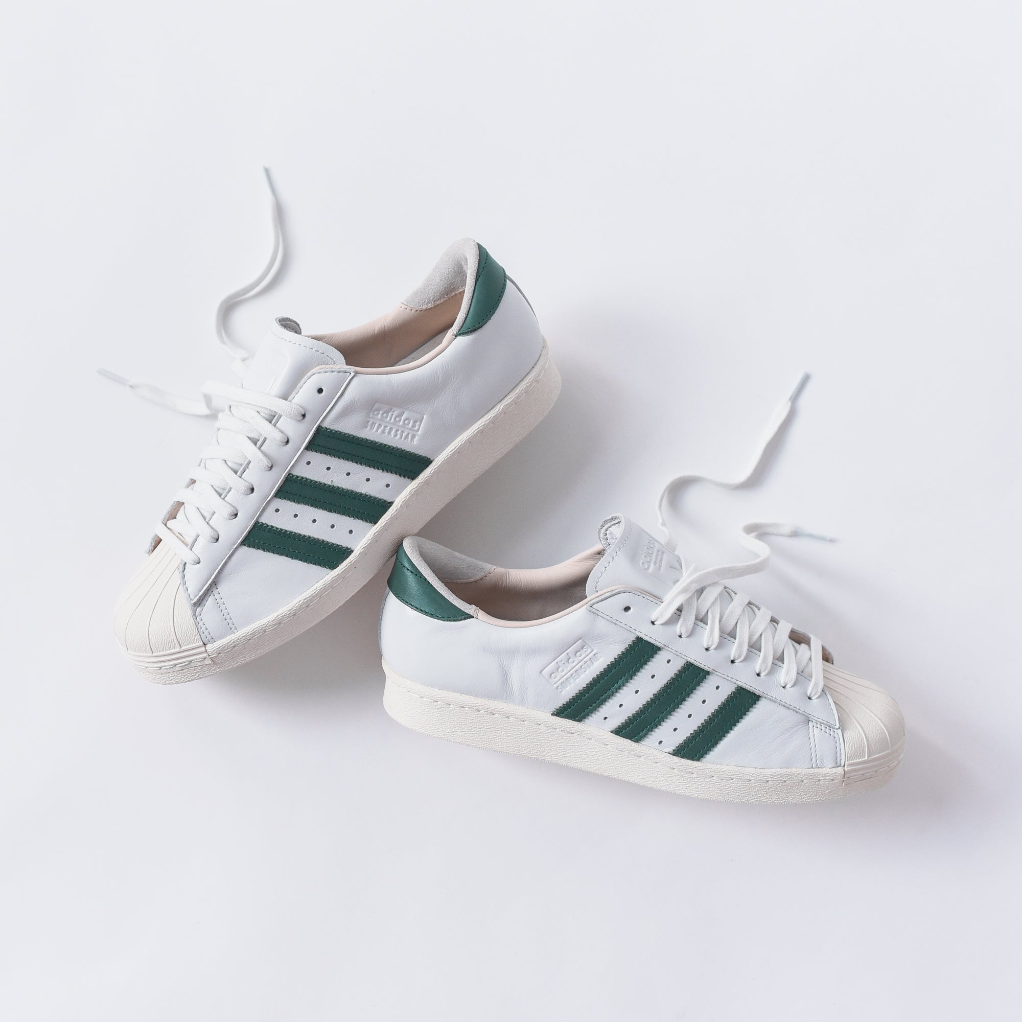 adidas Originals Superstar OG - White / Green – Kith