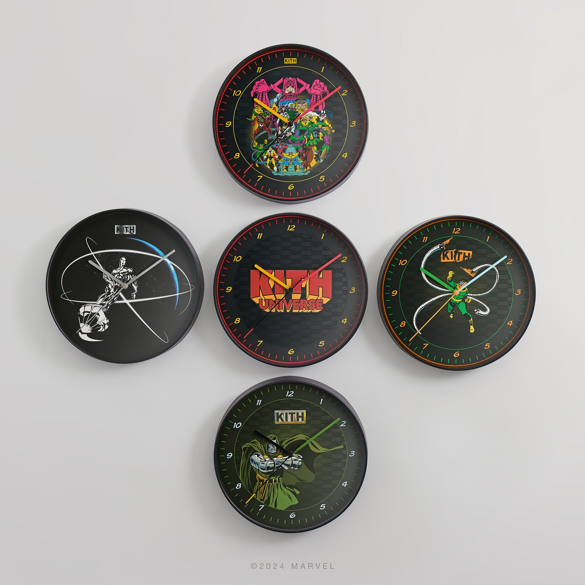 時計 Marvel Kith Universe Clock Kith x Marvel Dr. Doom Clock | eBay