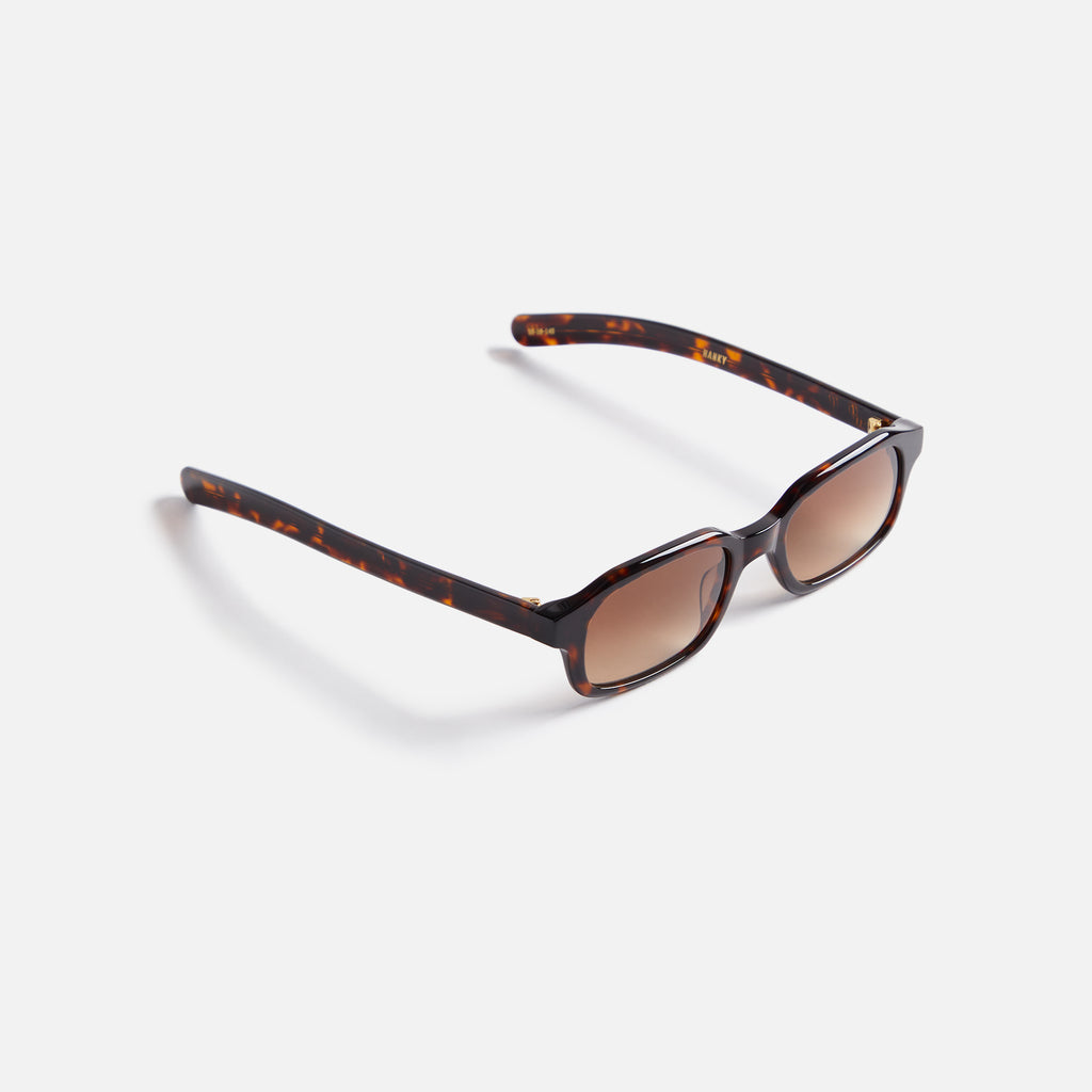 Flatlist Hanky Sunglasses - Dark Tortoise / Brown Gradient Lens – Kith