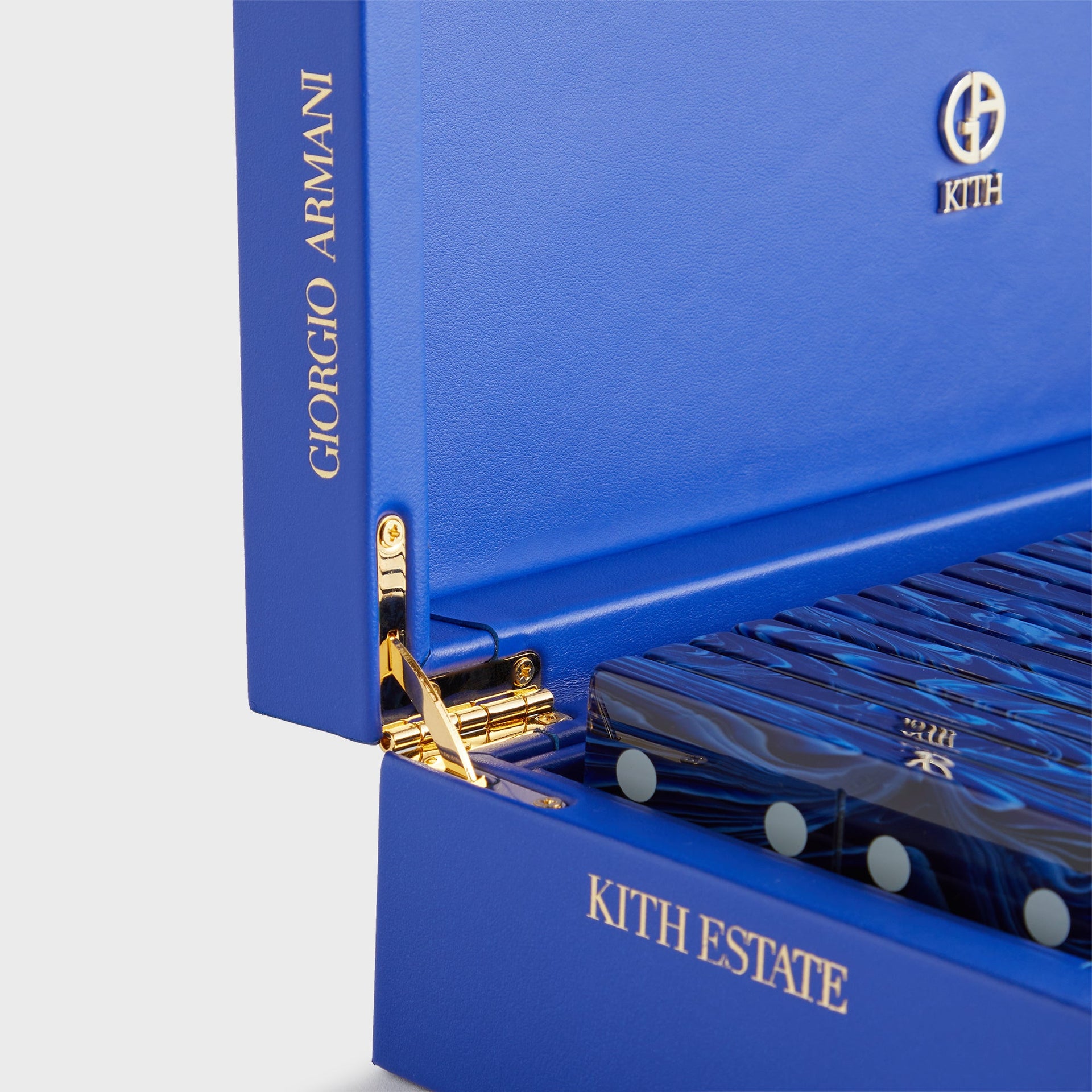 Giorgio Armani & Kith Domino Set - Blue