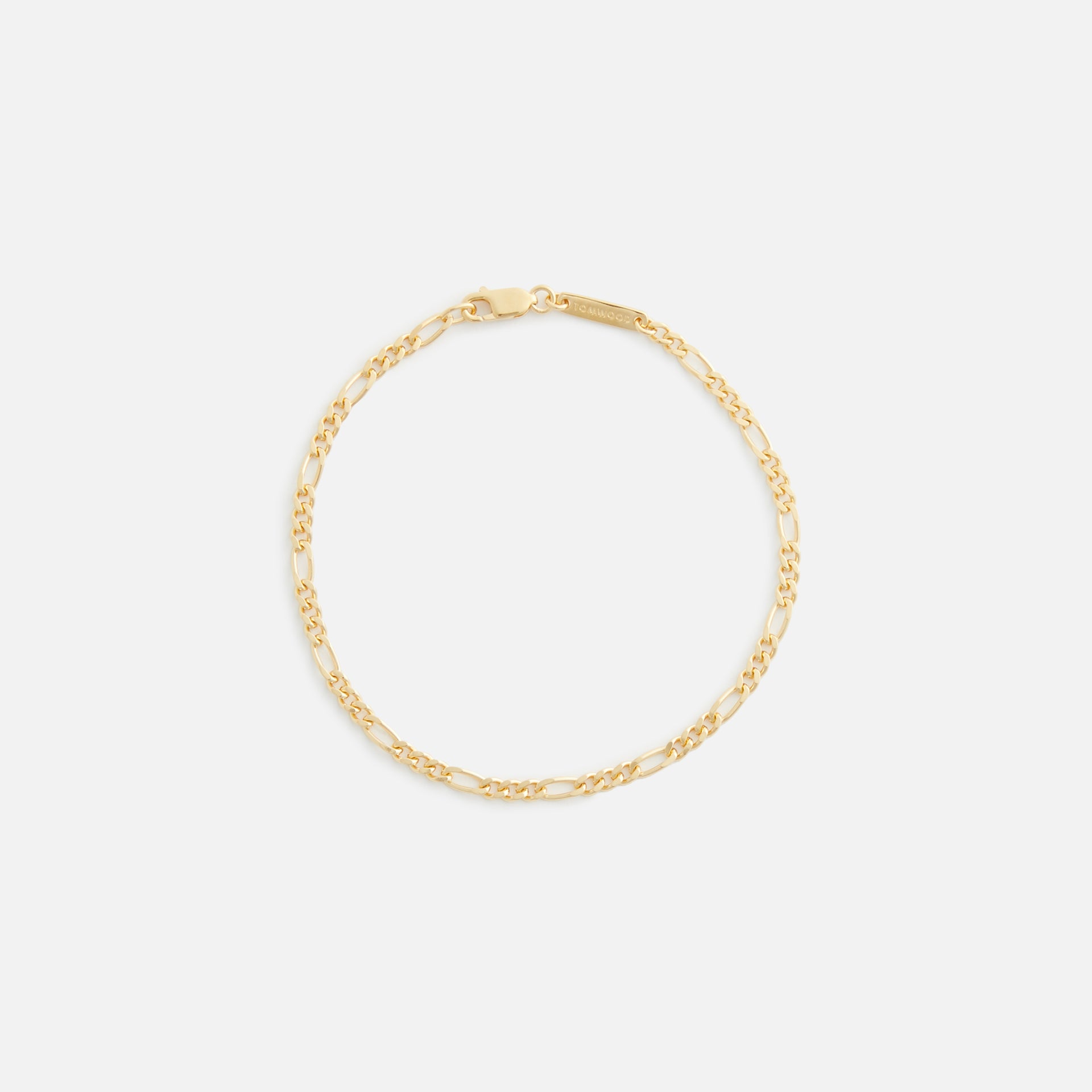 Tom Wood Bo Bracelet Slim 7.7 - Gold