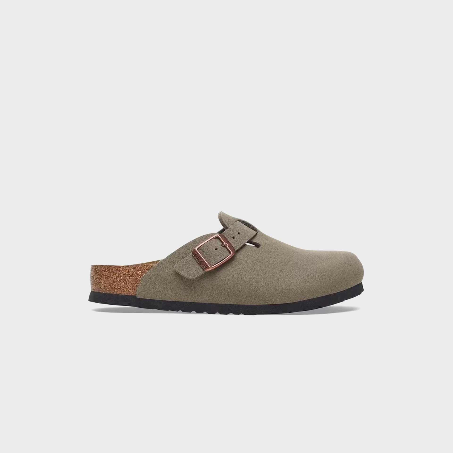 Birkenstock Kids Boston Birkibuc - Stone