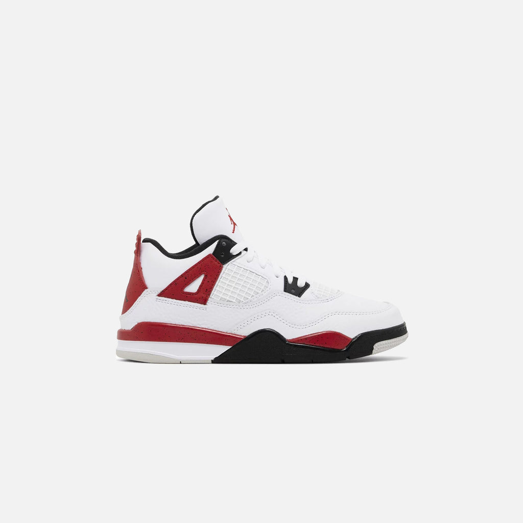 Air Jordan 3 Retro (PS) Little Kids' Shoes White-Fire Red-Black