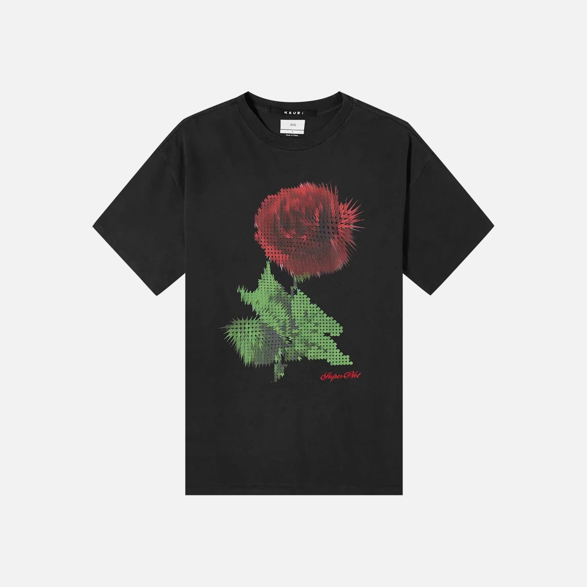 Ksubi Pixel Kash Tee - Jet Black