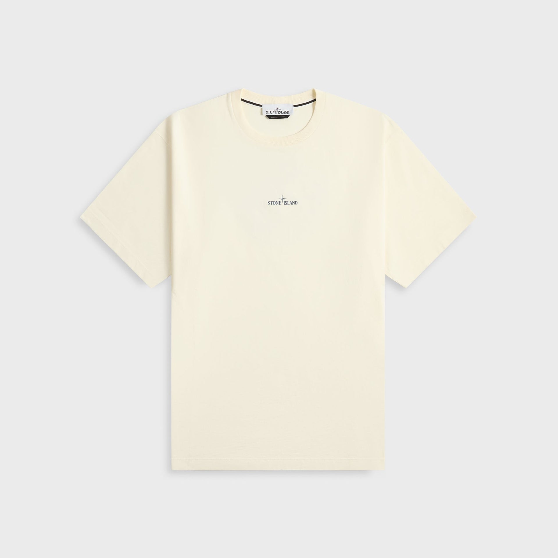 Stone Island Compass Camo Tee in Ivory