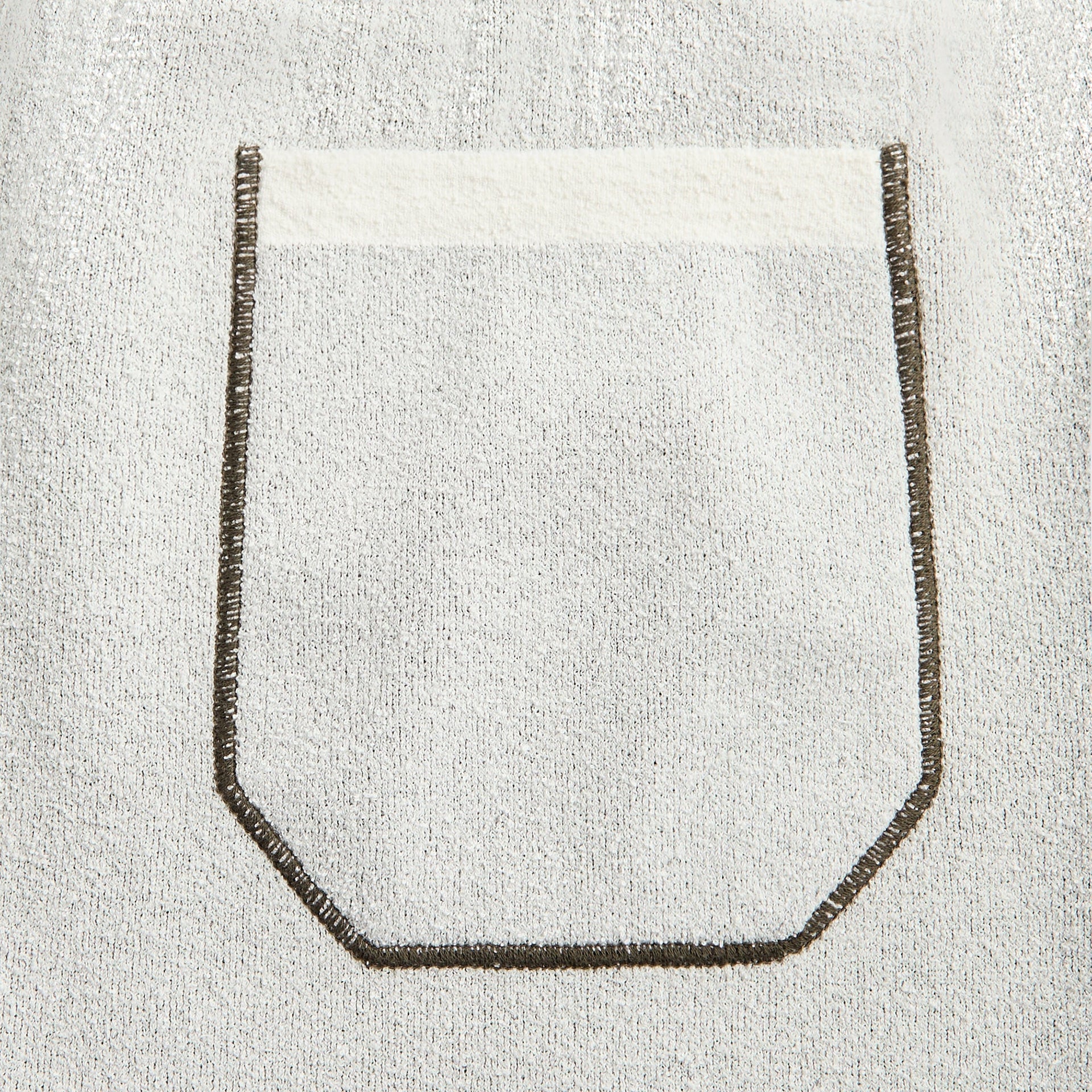 Stone Island Double Face BiinColor Cotton Nylon Shorts in Ivory