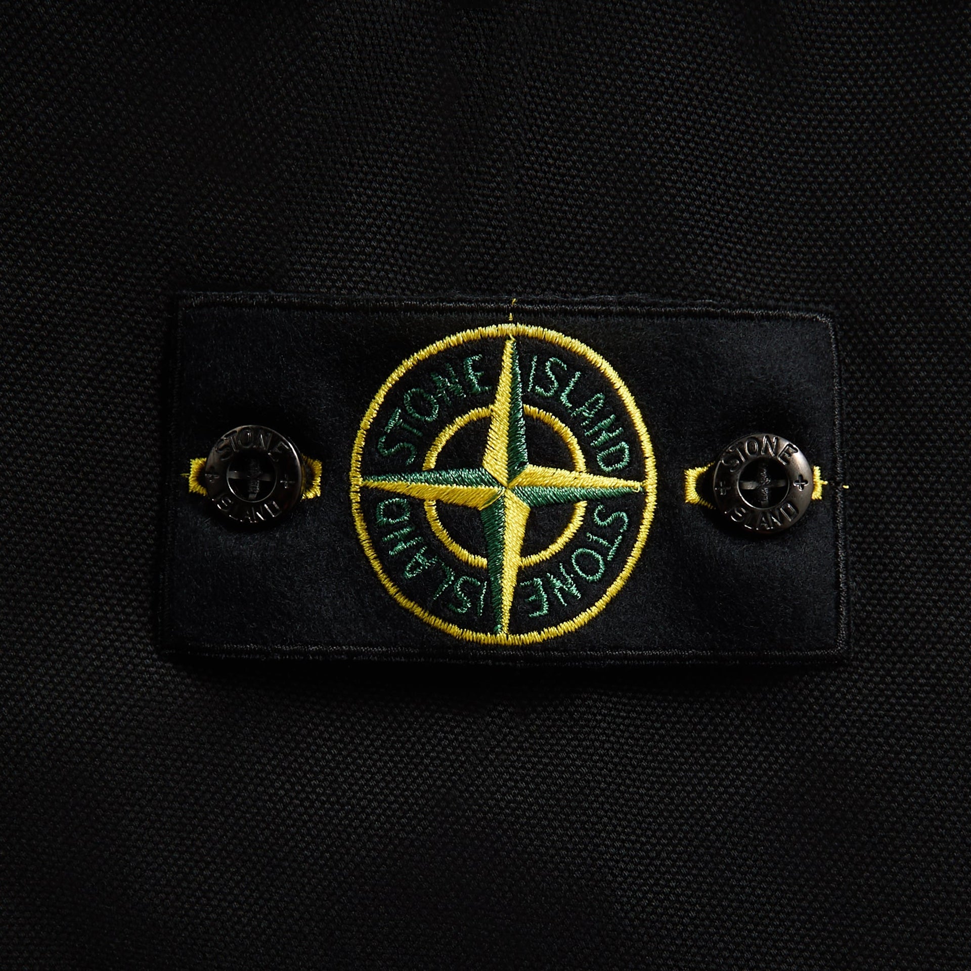 Stone Island Hoodie Sweater - Black