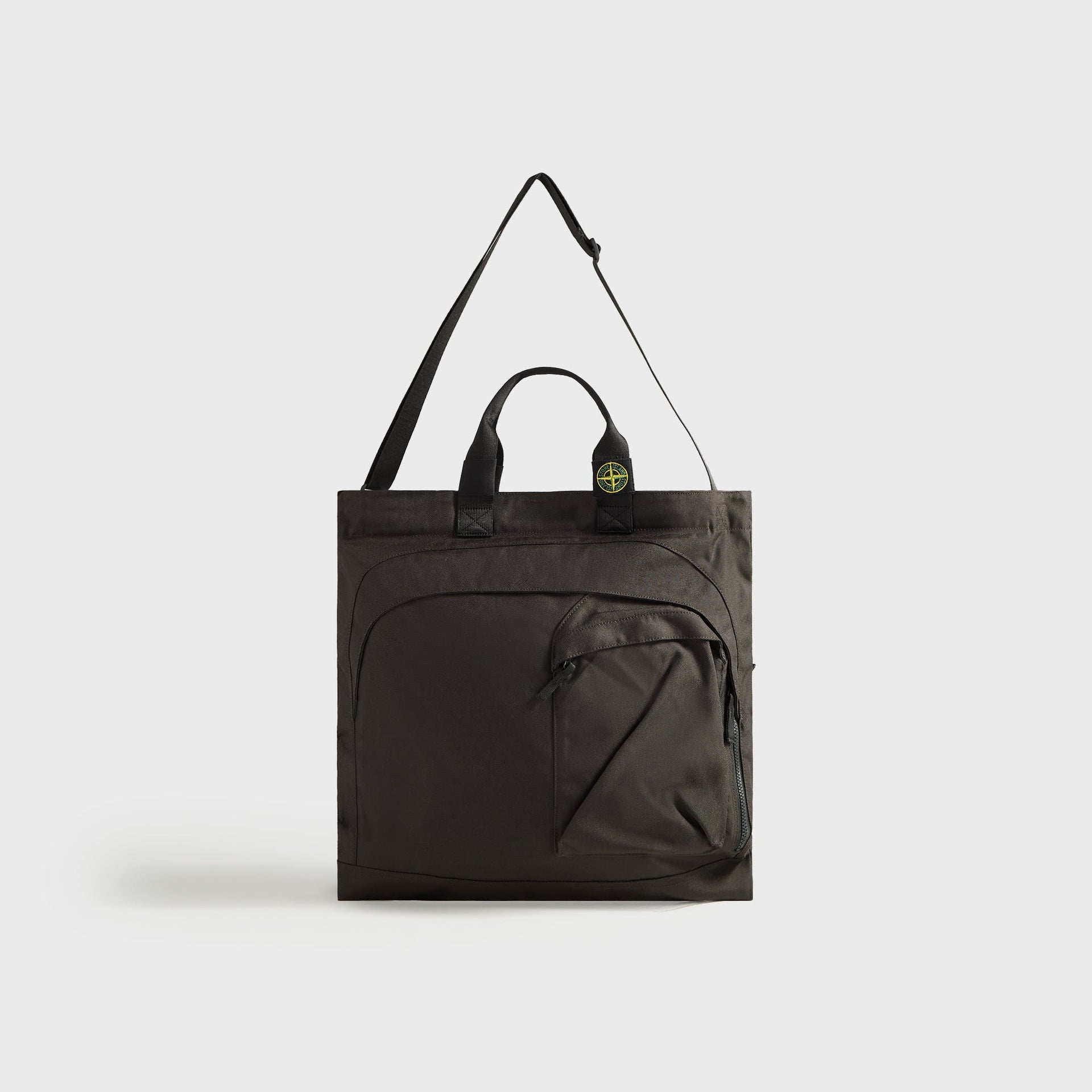 Stone Island Tote Bag in Lead Grey