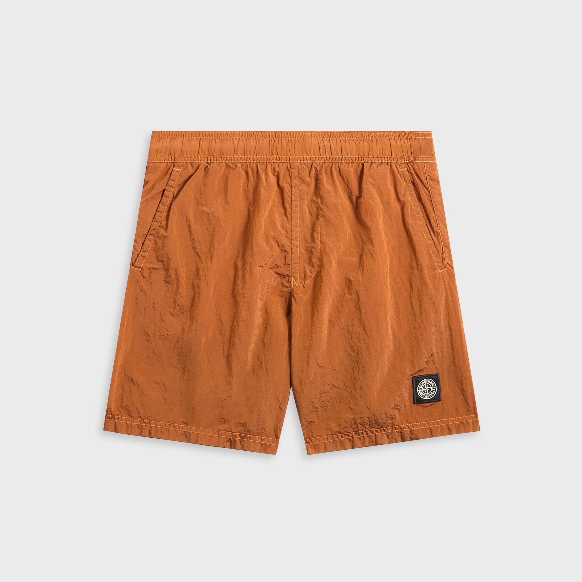 Stone Island Nylon Metal Swim Short in Arancio