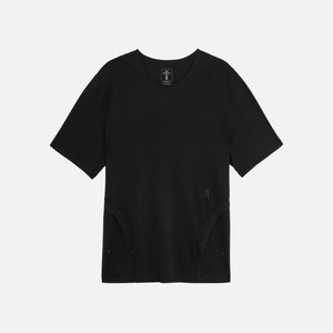 On Running for Post Archive Faction Performance Tee - Eclipse Black
