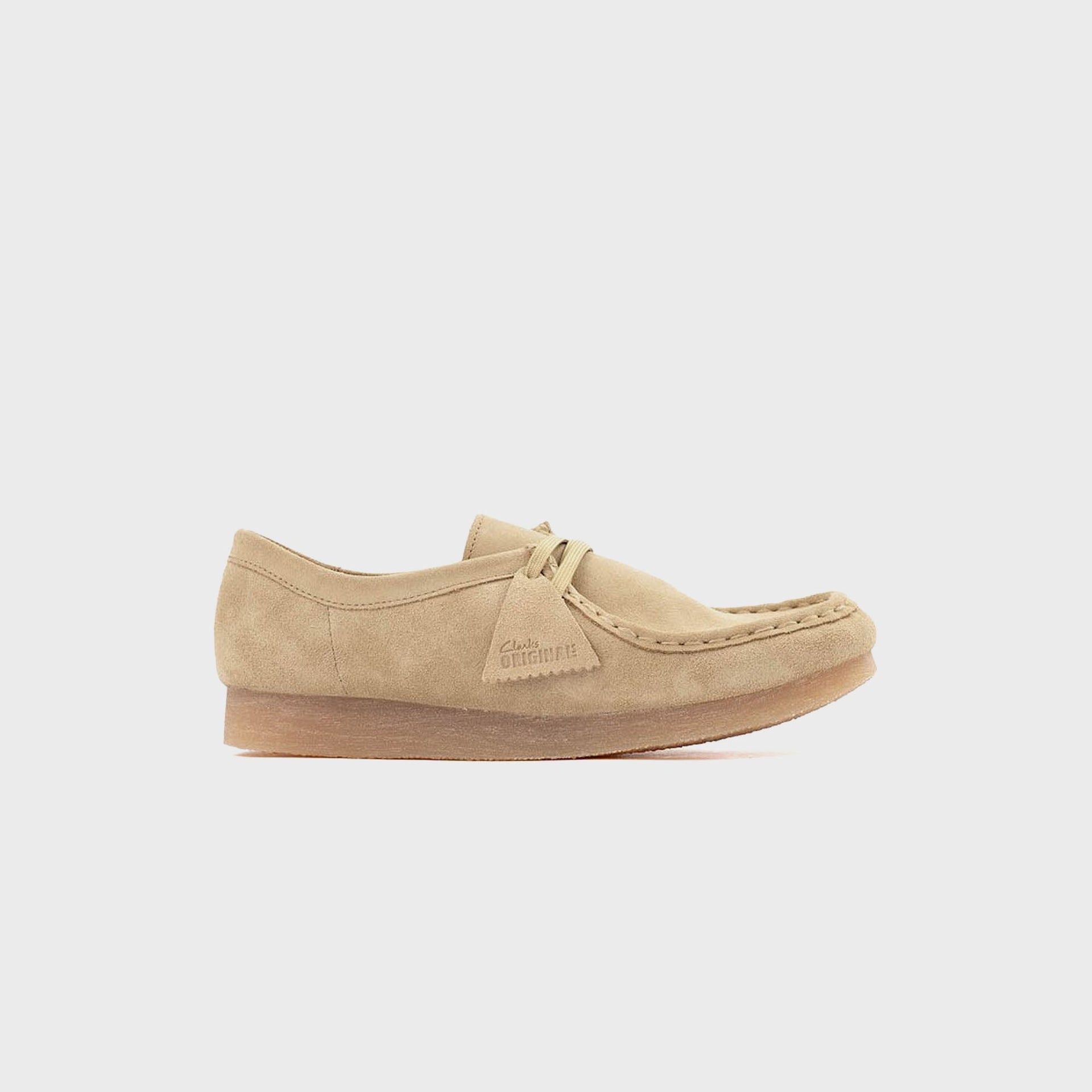 Clarks Kids Wallabee Boot - Maple Suede