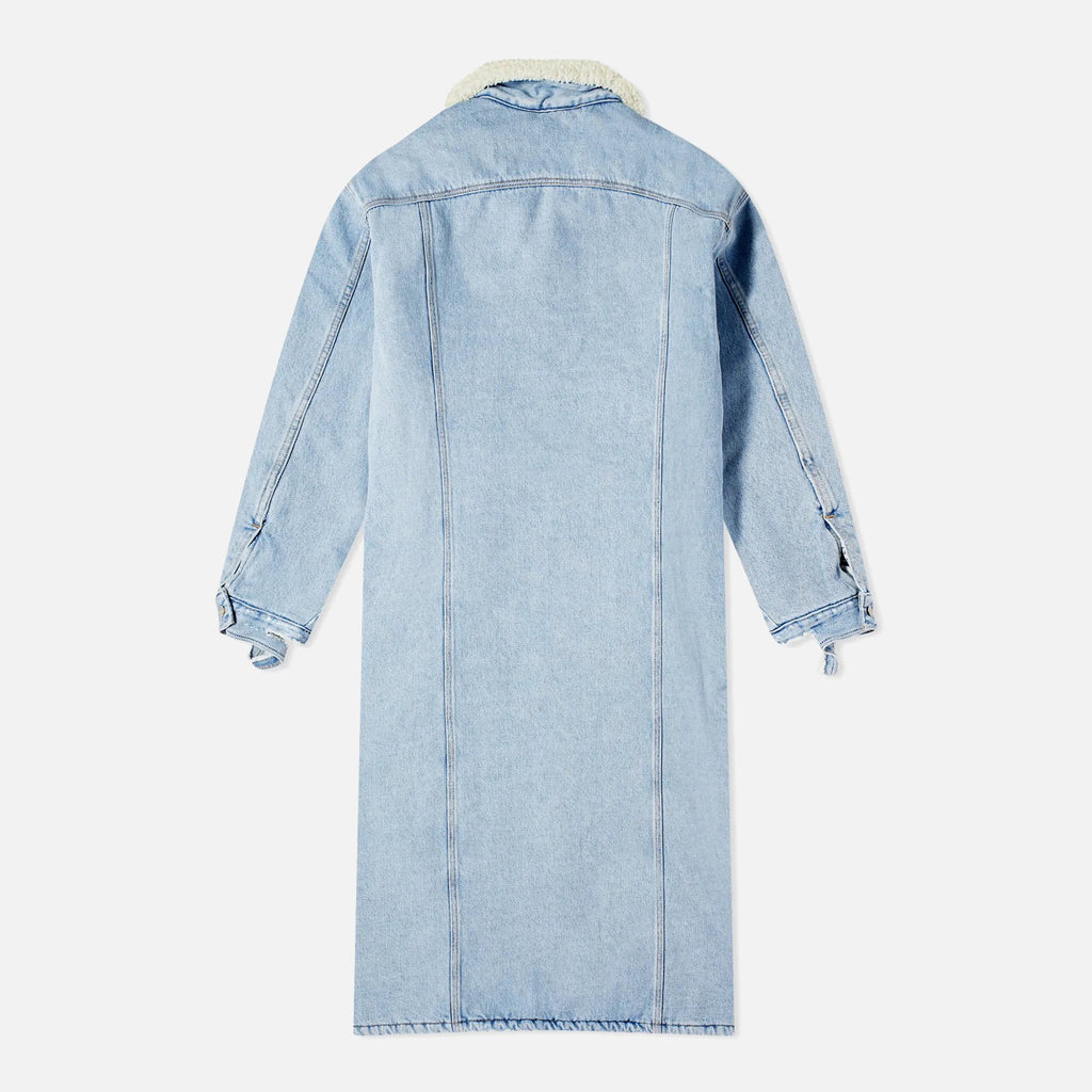 ERL x Levis Unisex Sherpa Duster - Blue – Kith