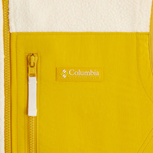 Kith for Columbia Sherpa Vest - Bright Yellow