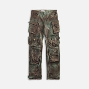 The Attico Fern Hanker Pants - Stained Green Camouflage