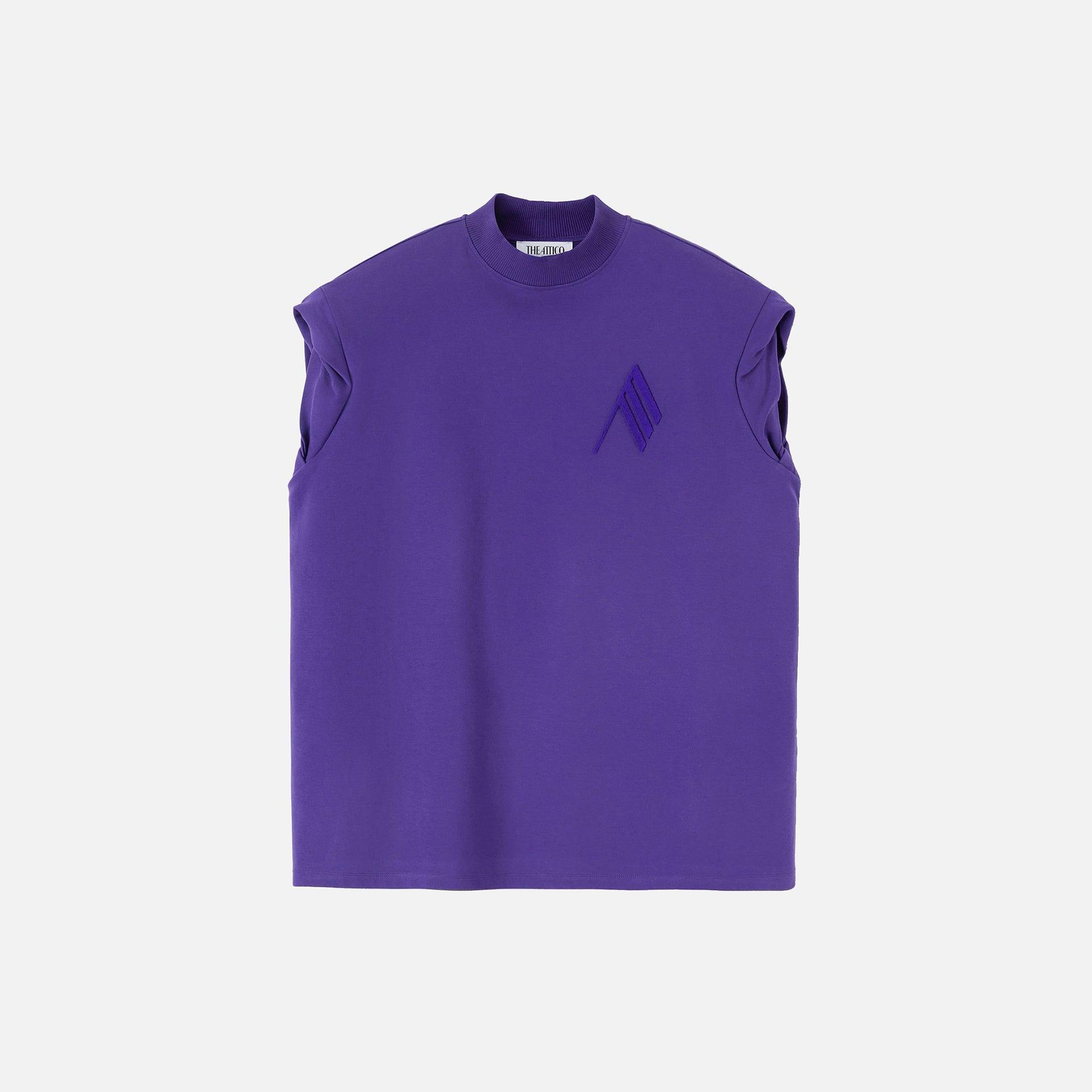 The Attico Laurie Tee - Deep Tanzanite