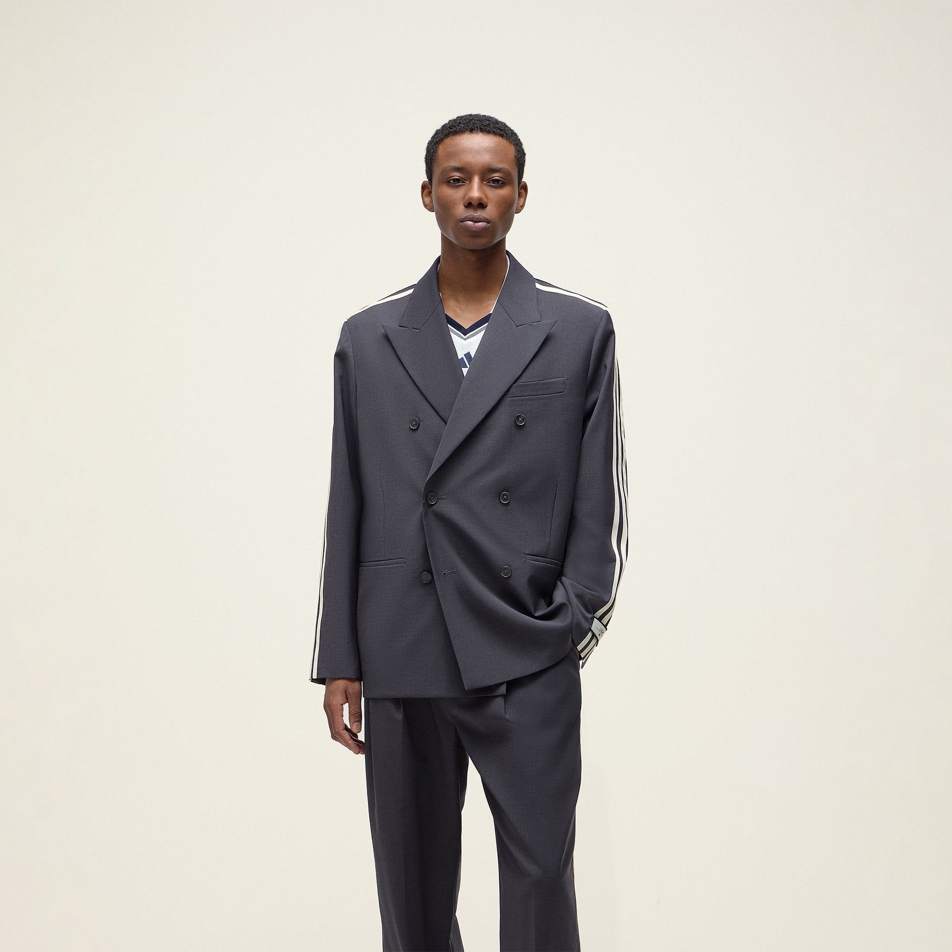 Kith for adidas Football Suit Jacket in Grey