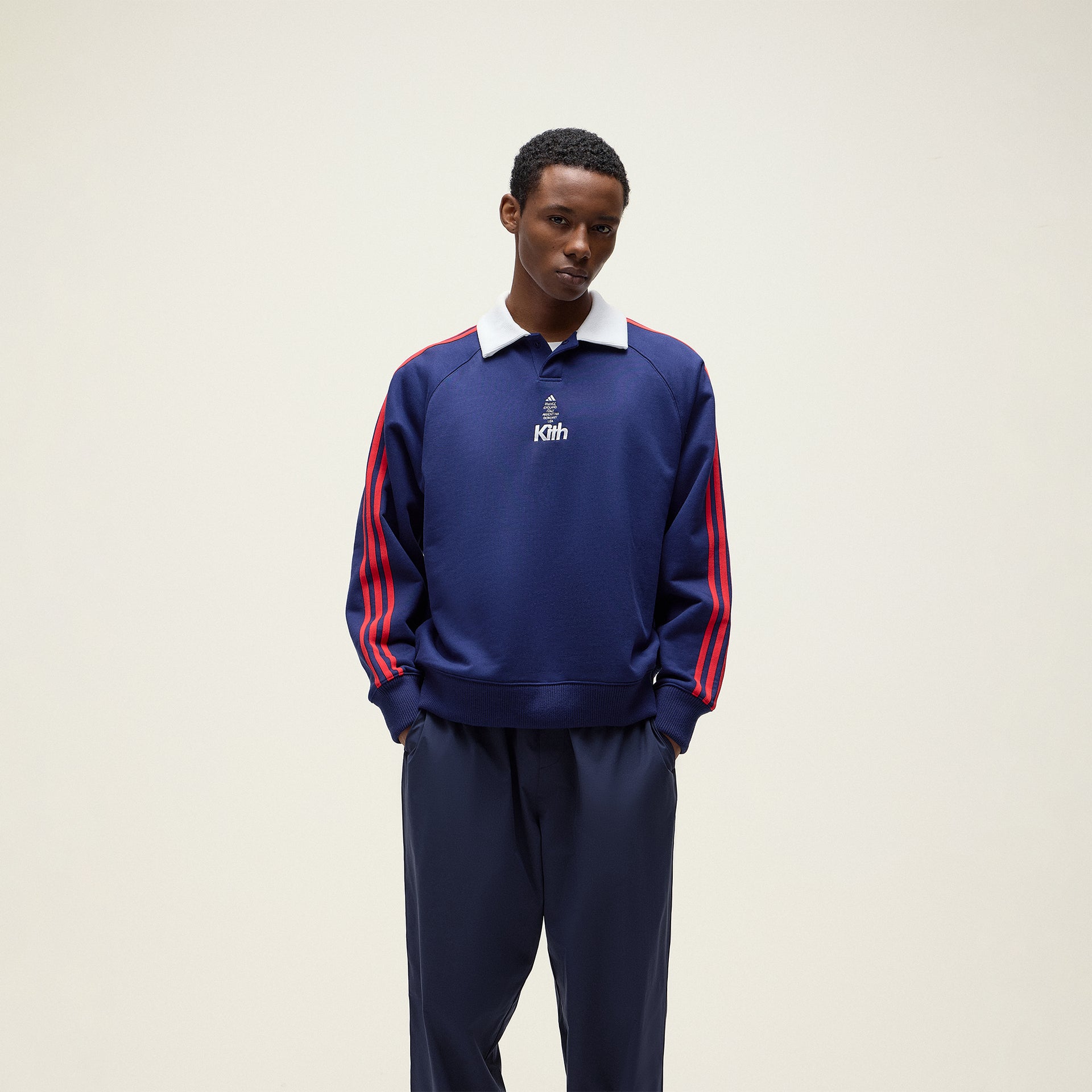 Kith for adidas Football Pullover in Blue