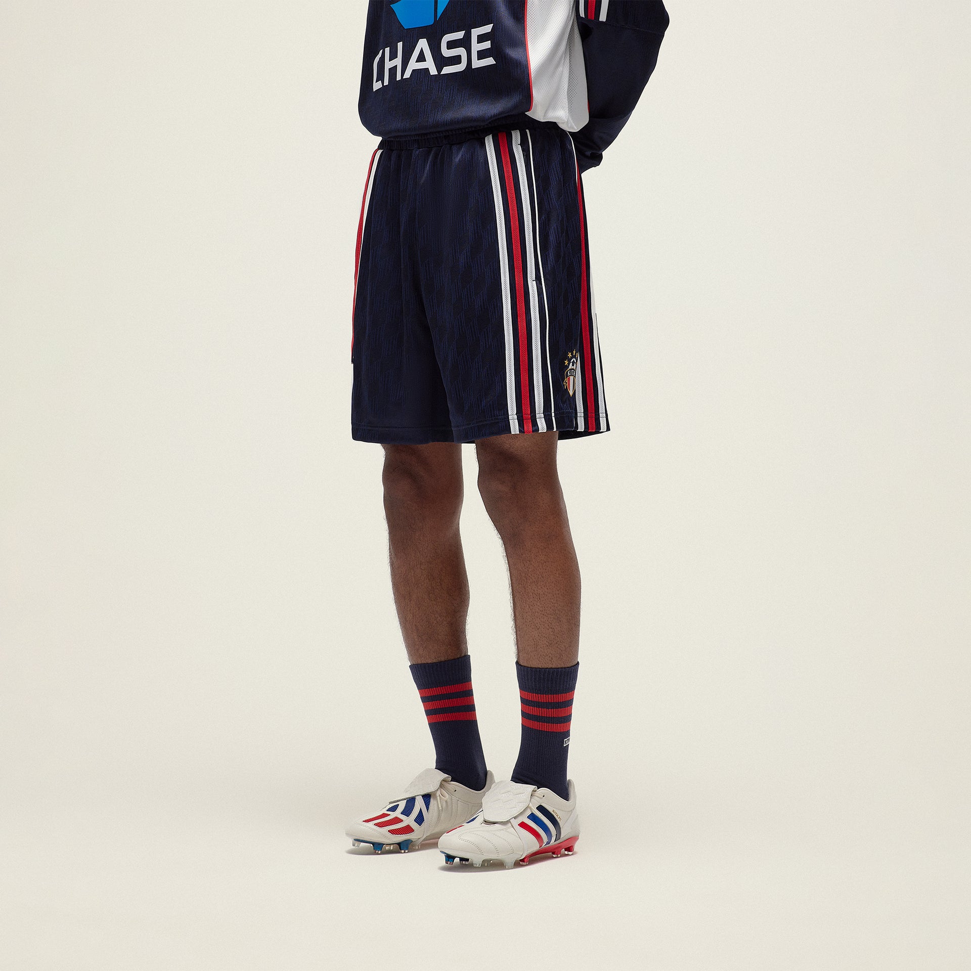 Kith for adidas Football Uniform Short in Legend Ink