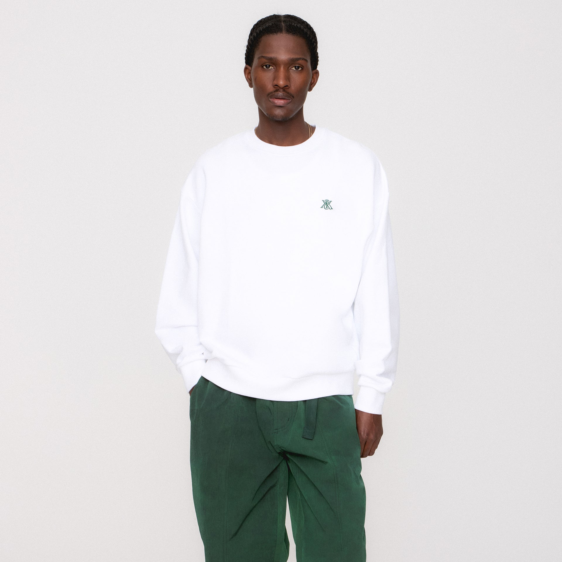 Kith Terry Nelson Crewneck - White