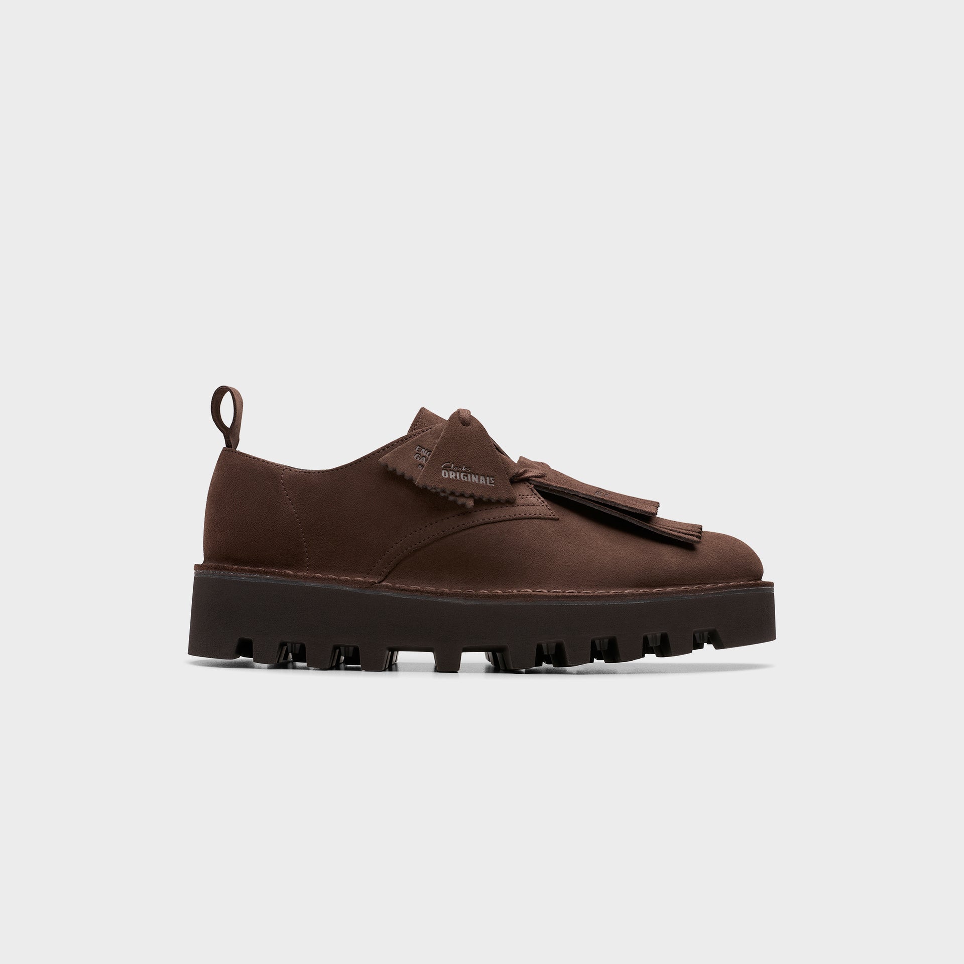 Clarks x Engineered Garments Desert Khan - Brown Suede