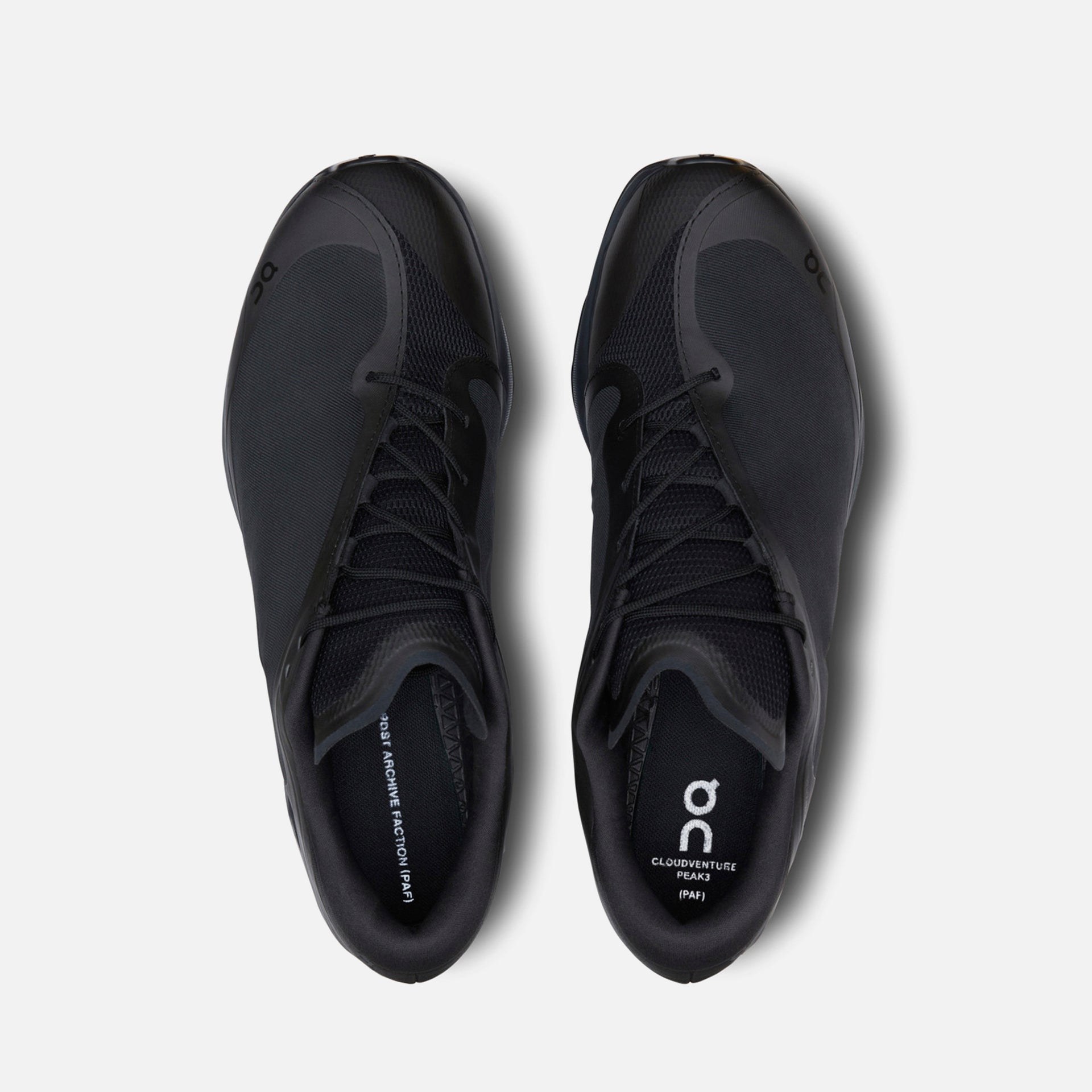 On Running x Post Archive Faction WMNS Cloudventure Peak - All Black