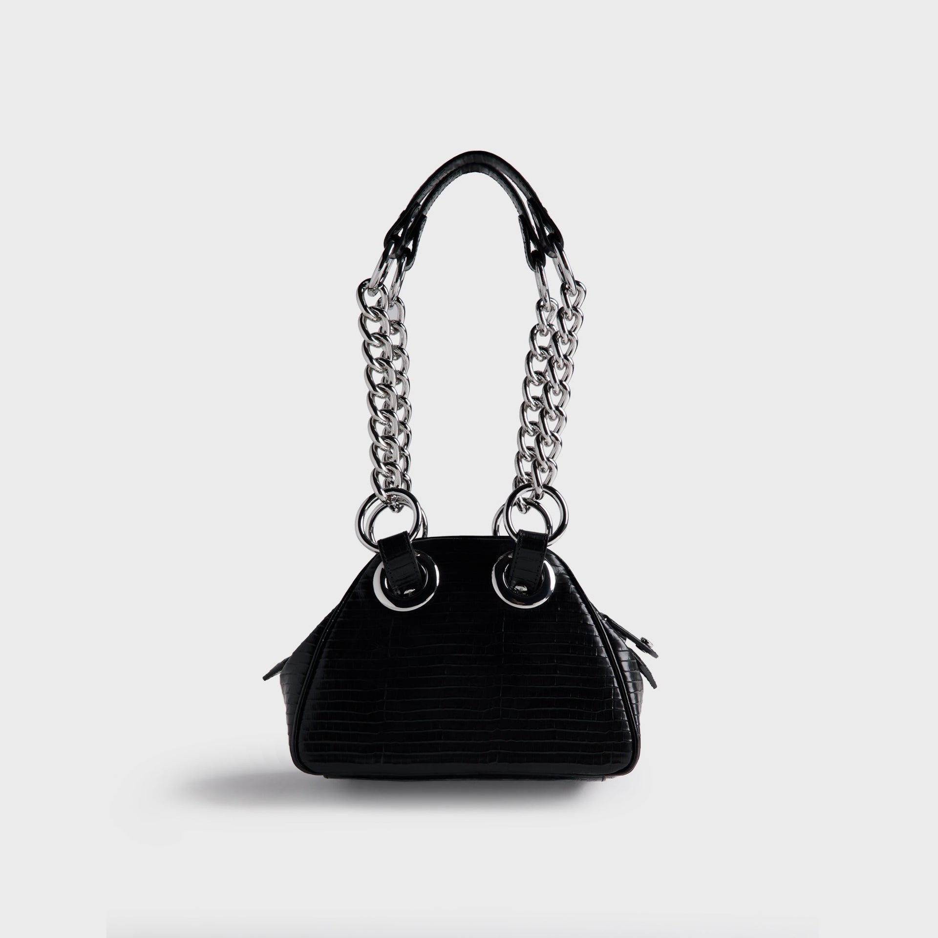 Vivienne Westwood Archive Chain Bag - Black Croc