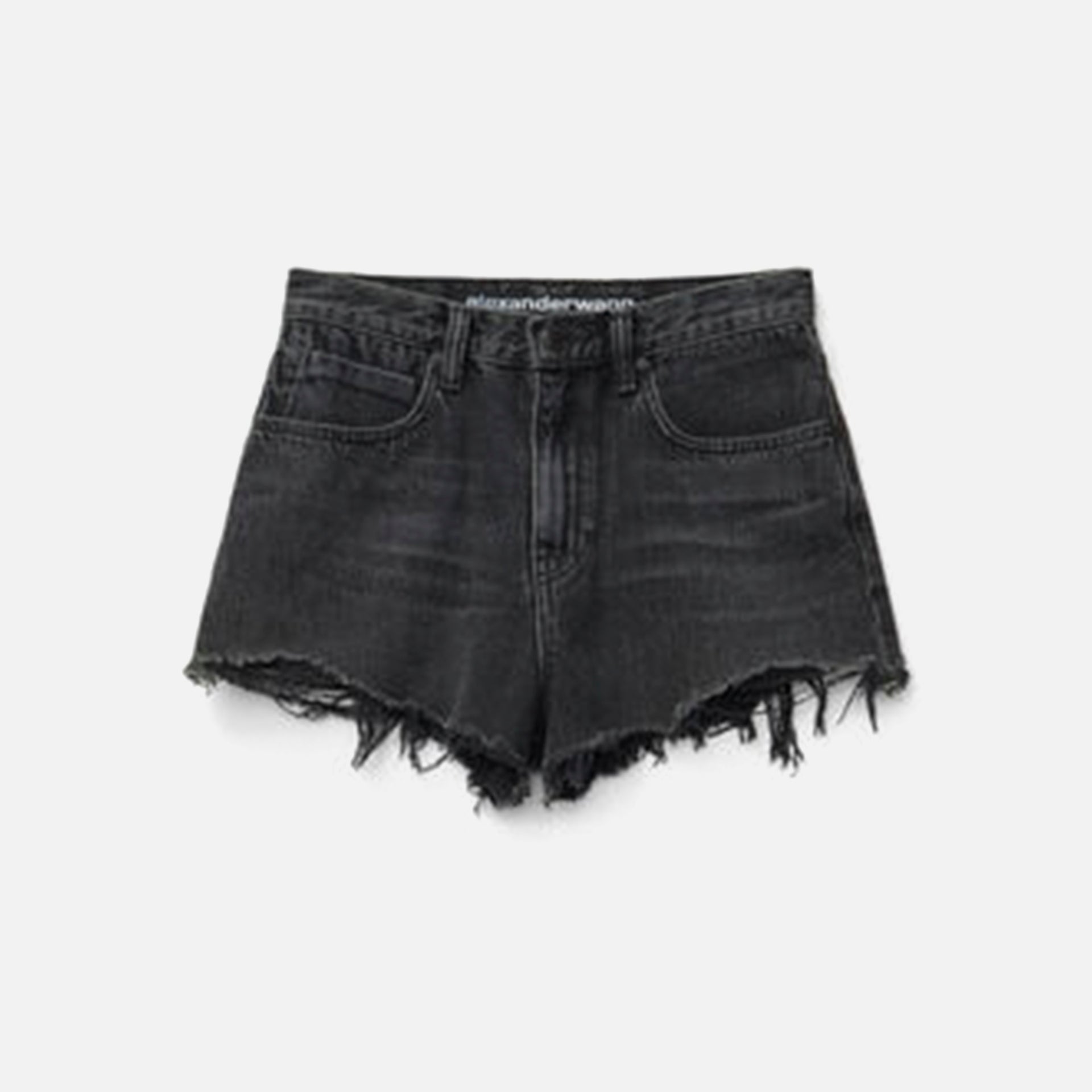 TbyAlexanderWang Denim Bite Short - Grey Aged