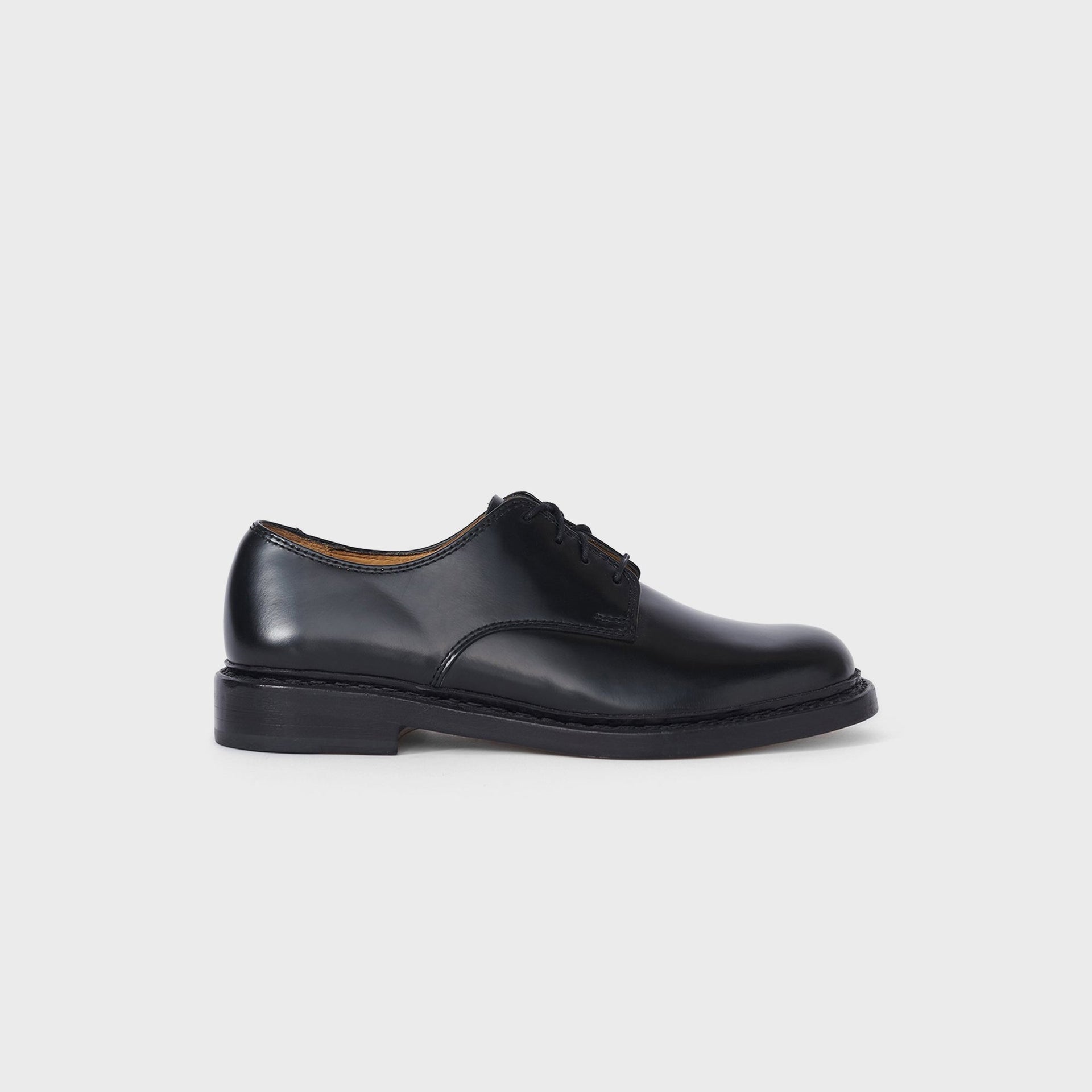 Our Legacy Uniform Parade Derby - Black Leather
