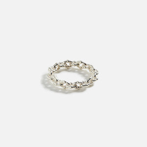 Greg Yuna Umlaut Link Ring - Silver