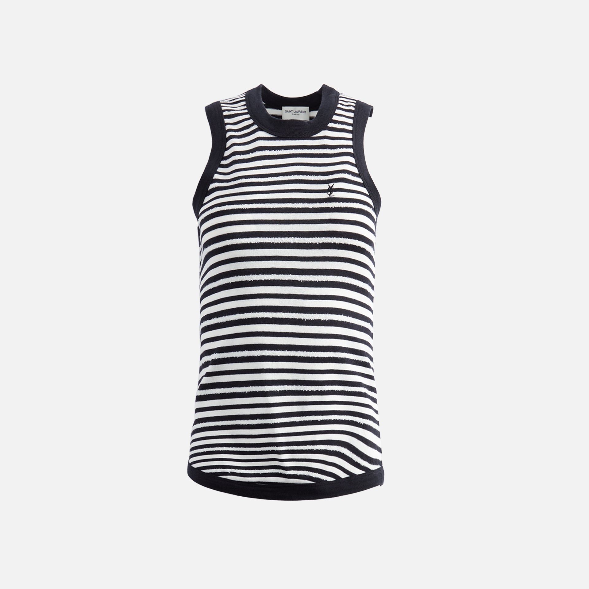 Saint Laurent Tank Top Bord Cote - Noir Naturale