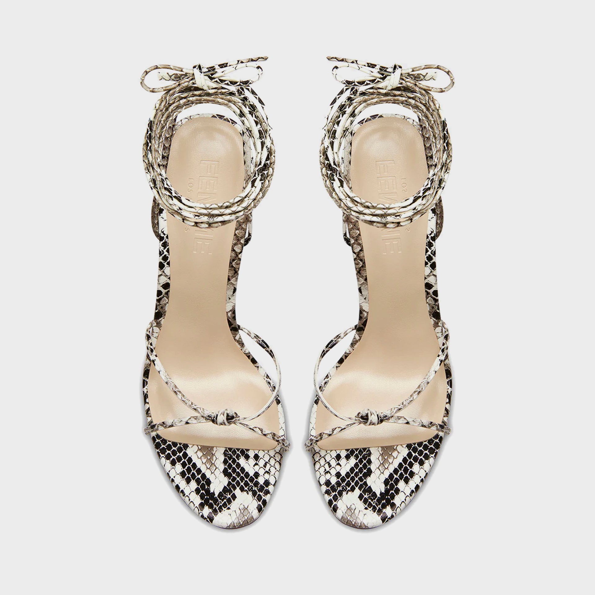 Femme LA Athens Lace Up - Python