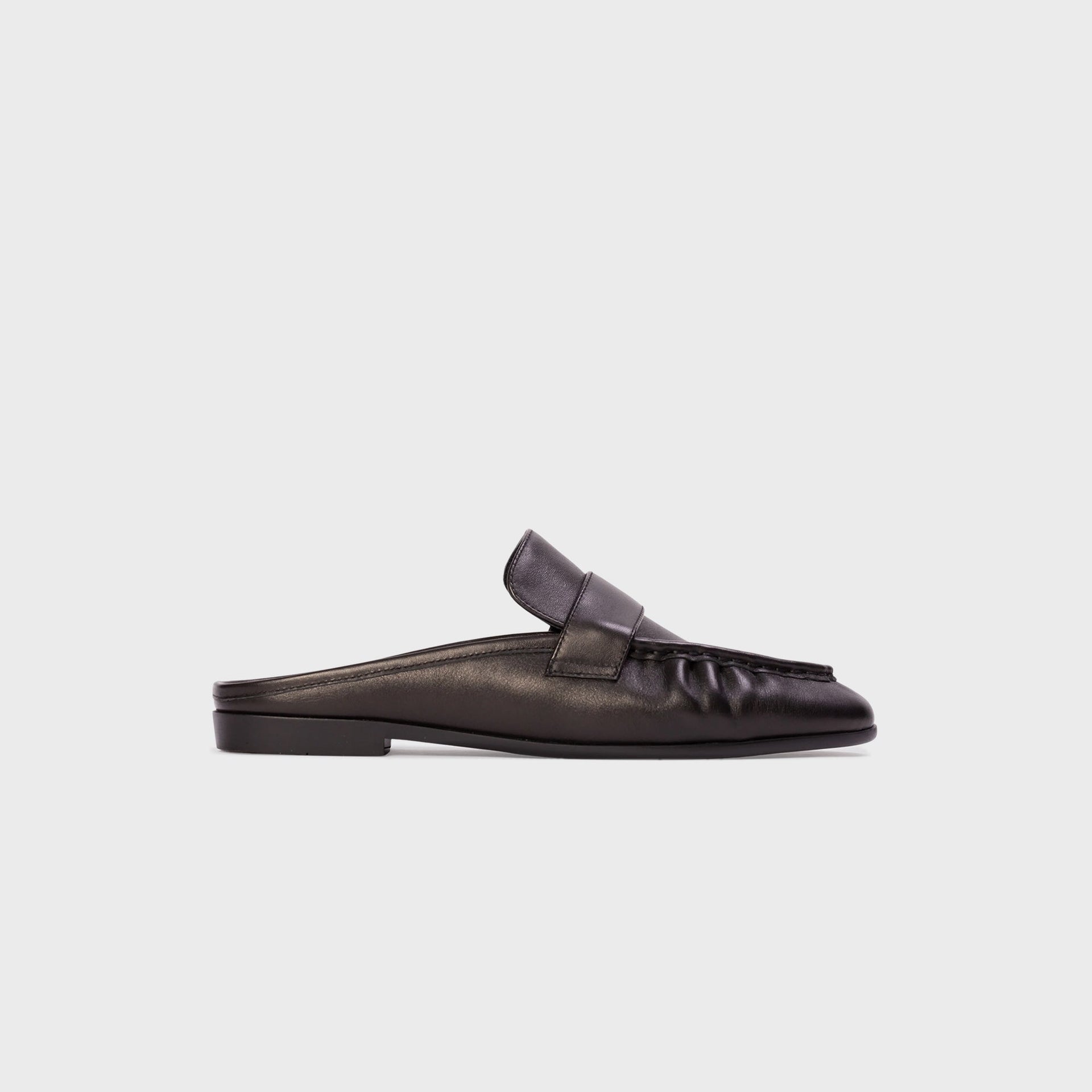 Black Suede Studio Gabby Loafers - Black