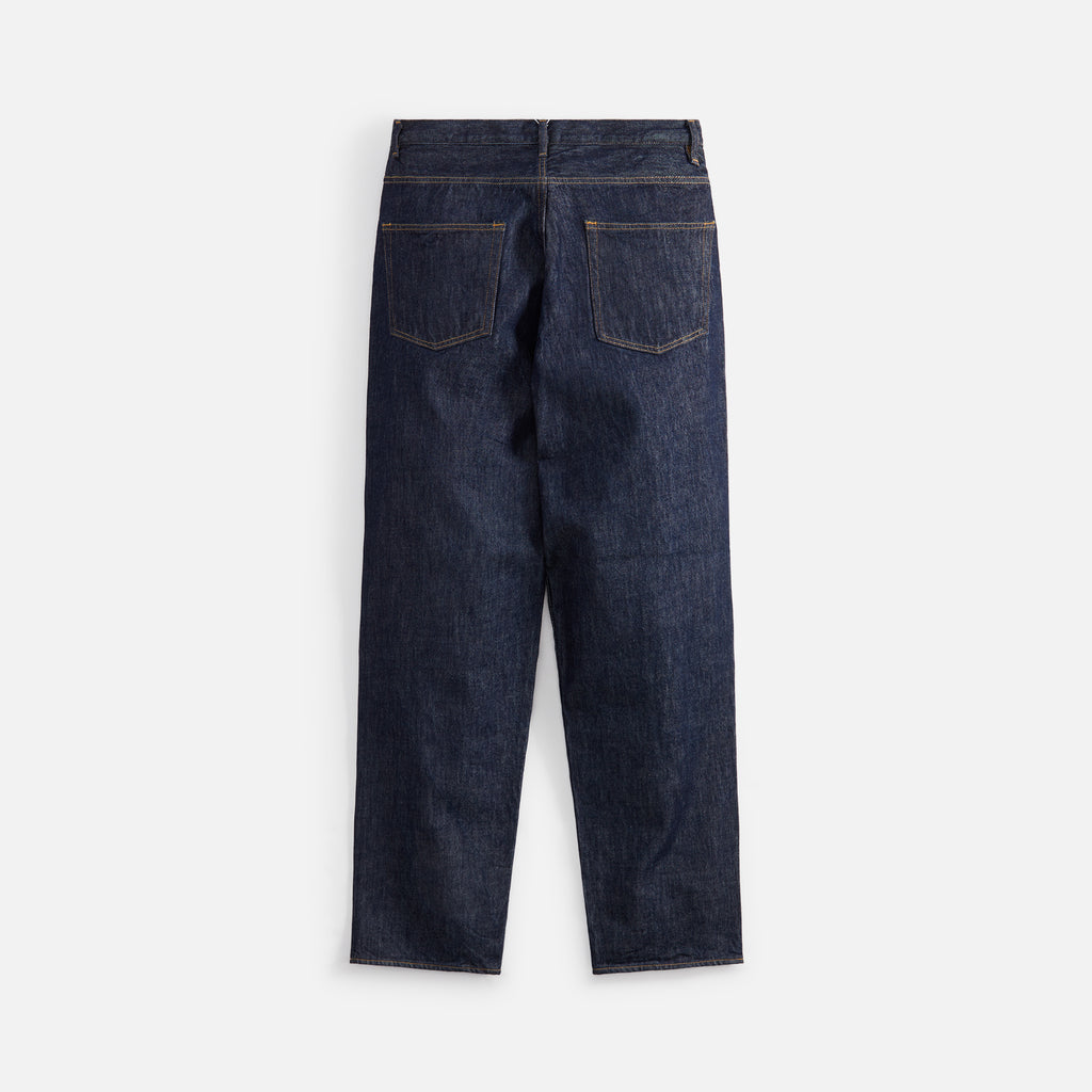 Auralee Hard Twist Denim Wide Pant - Indigo – Kith