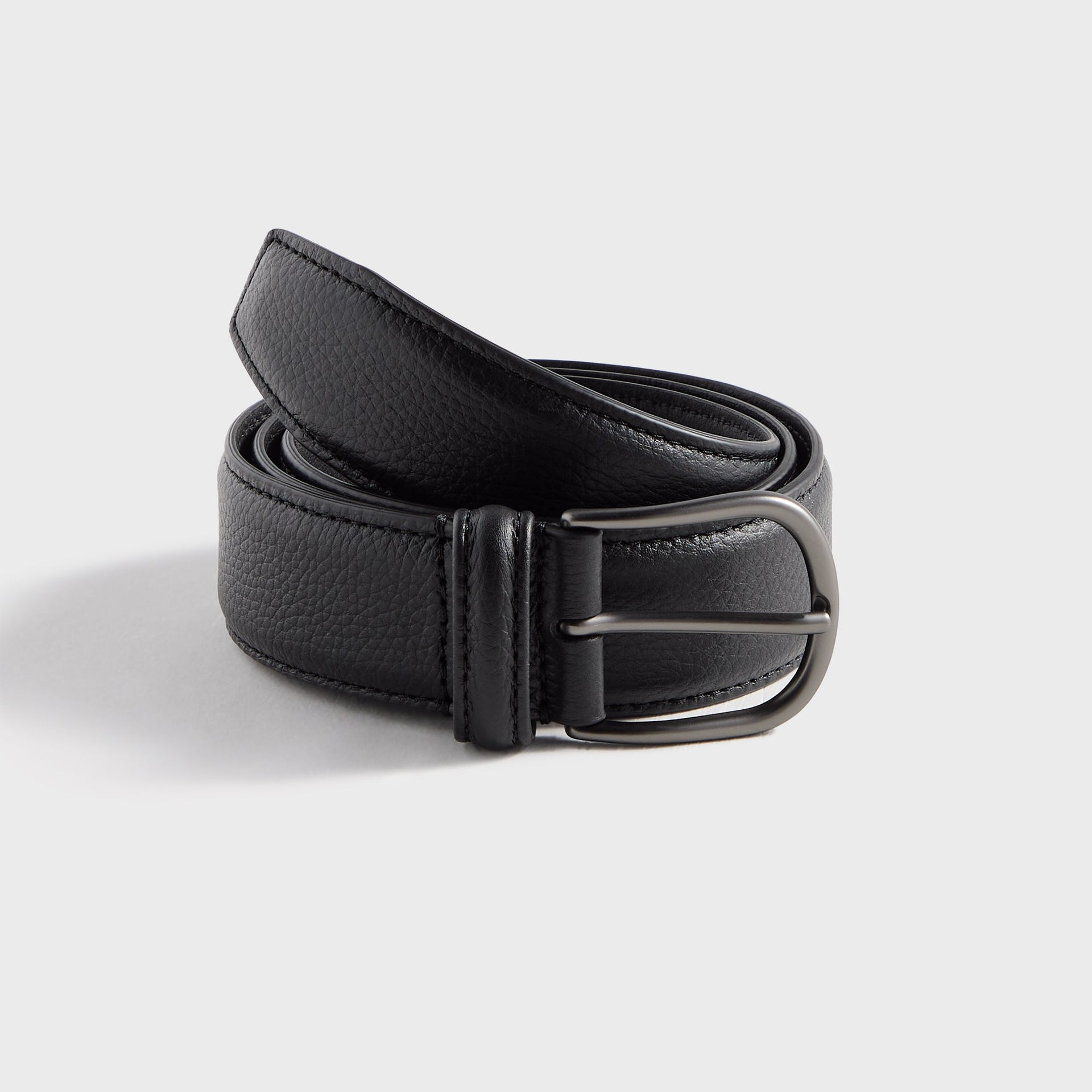 Anderson's Soft Nappa Leather Belt - Black