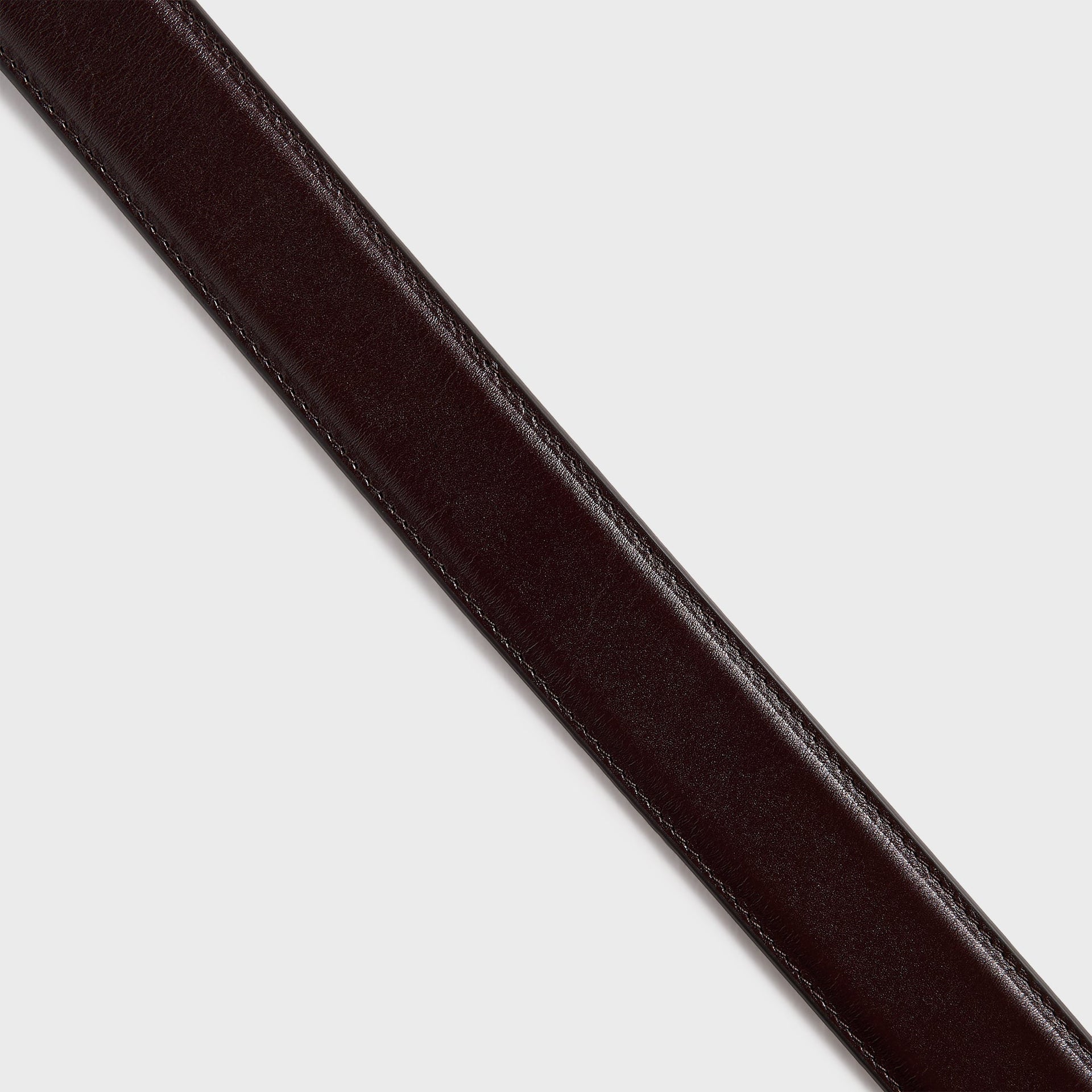 Anderson's Stitched Trimmed Semi Formal Leather Belt - Brown