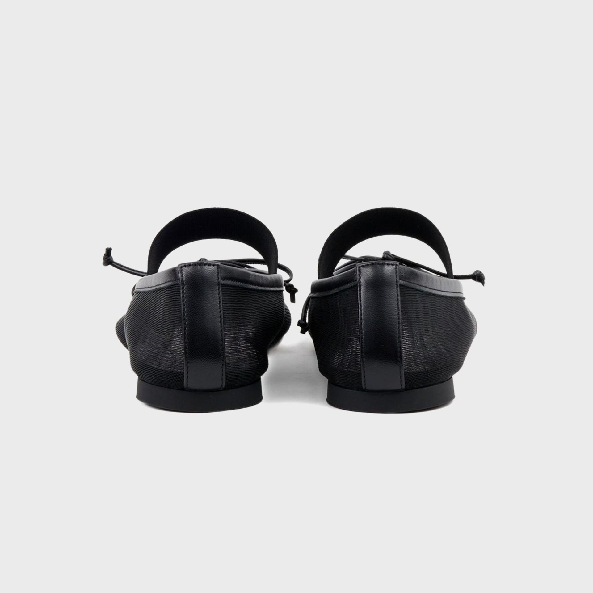 MM6 Maison Margiela Anatomic Numeric Ballerina - Black