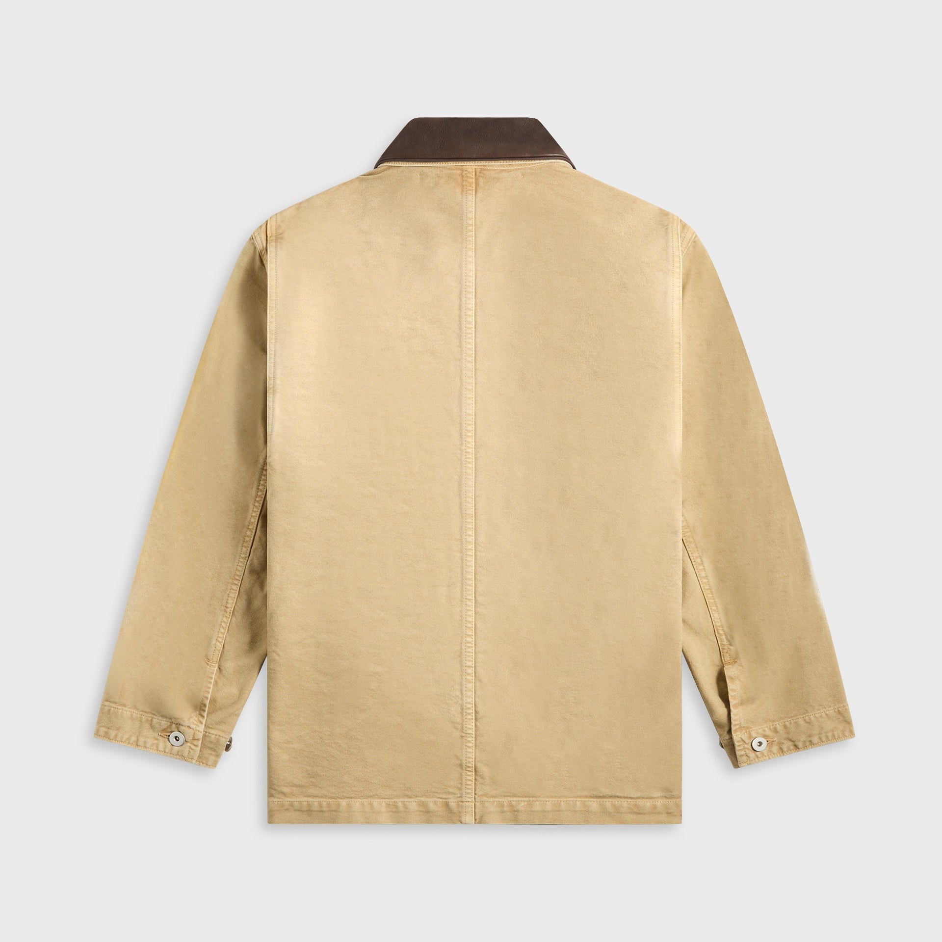 Auralee Organic Cotton Duck Blouson in Light Beige